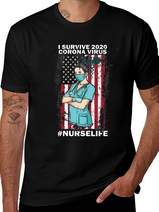 I Survived 2020 Nurse T-Shirt