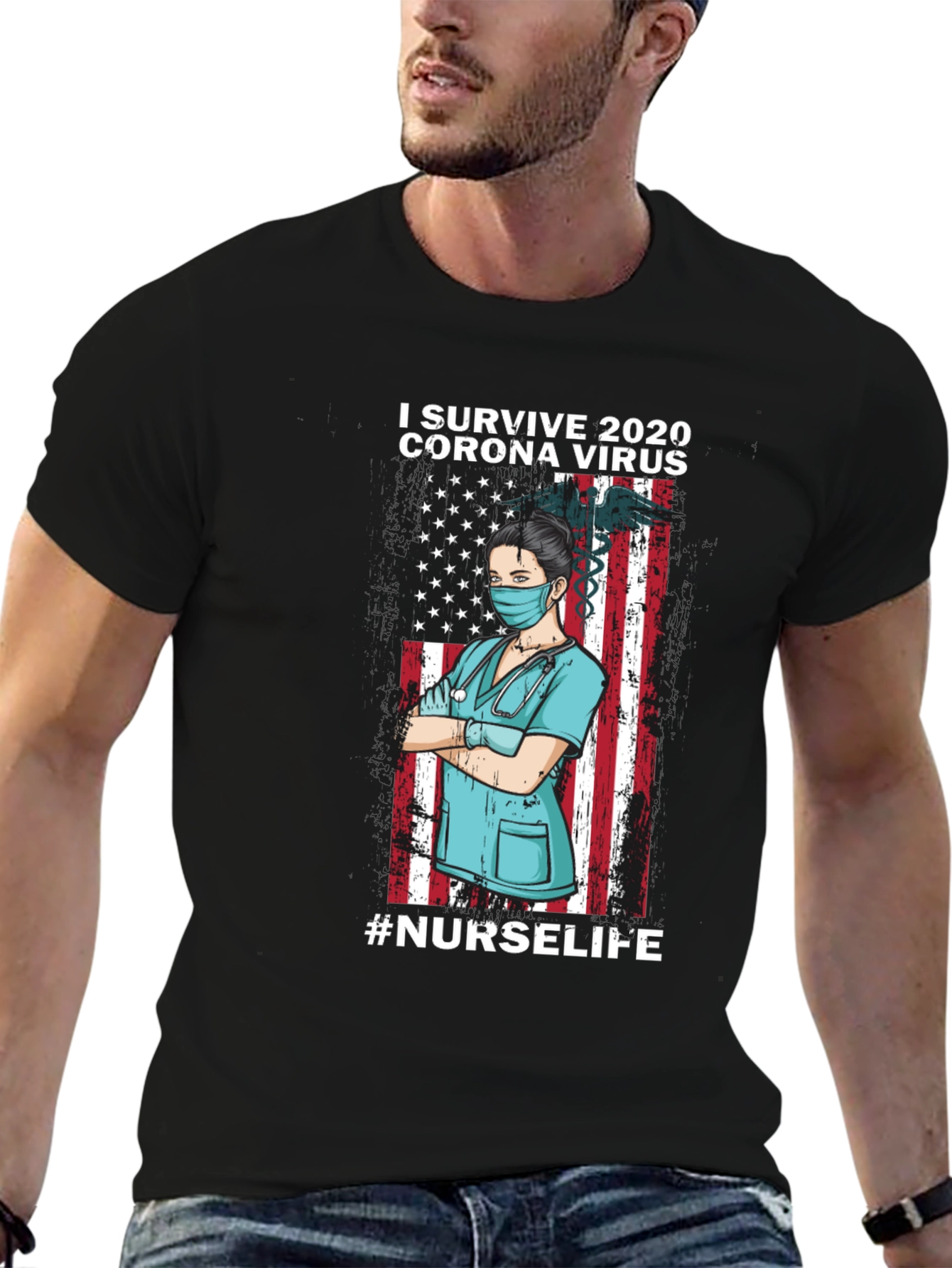 I Survived 2020 Nurse T-Shirt