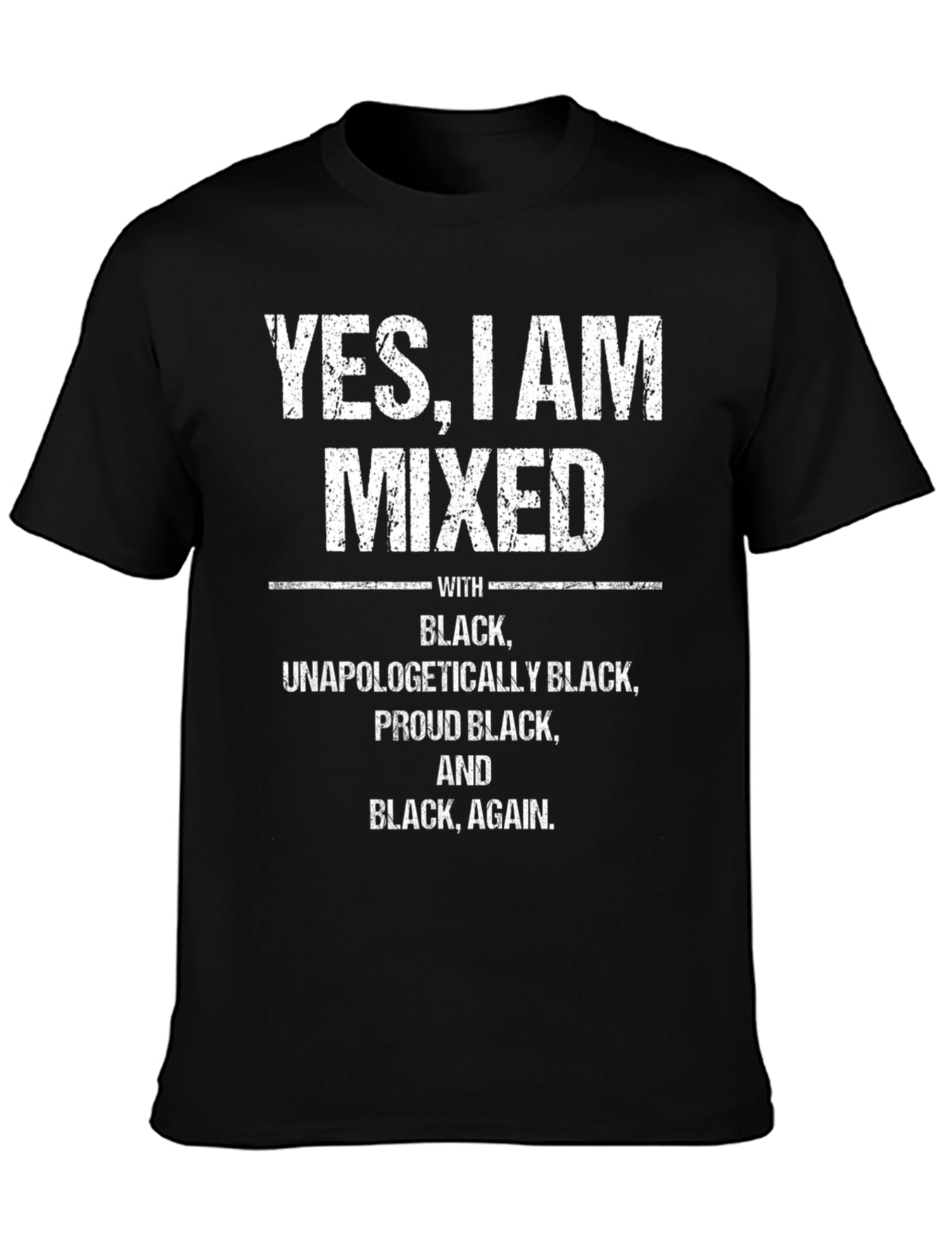 Mixed Black Pride Graphic Tee