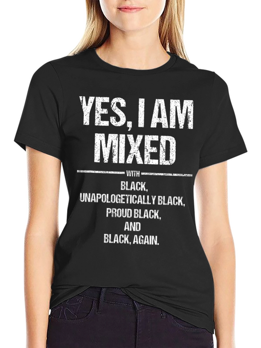 Mixed Black Pride Graphic Tee