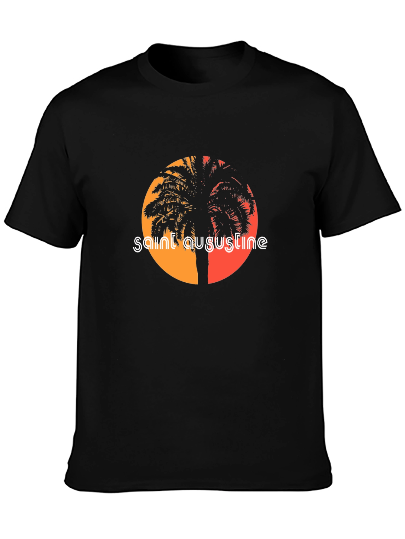 Saint Augustine Palm Tree Graphic Tee