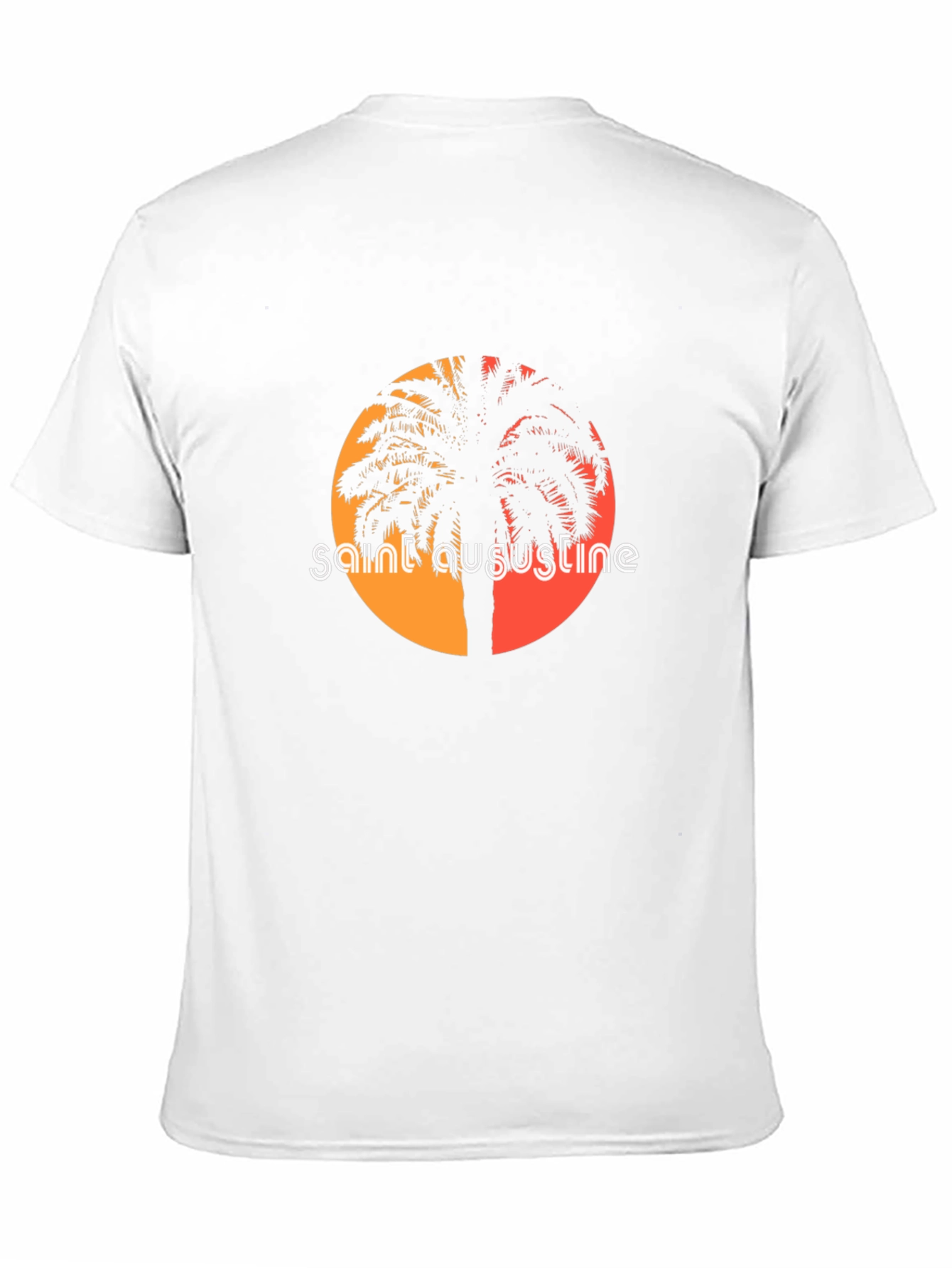 Saint Augustine Palm Tree Graphic Tee