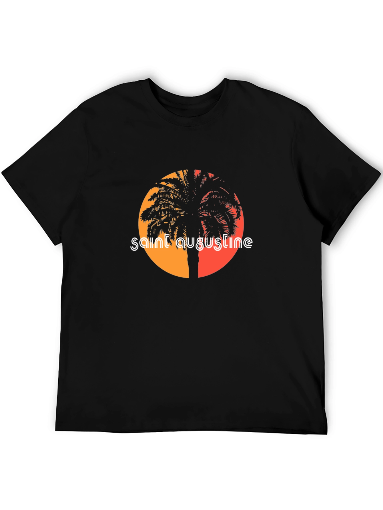 Saint Augustine Palm Tree Graphic Tee