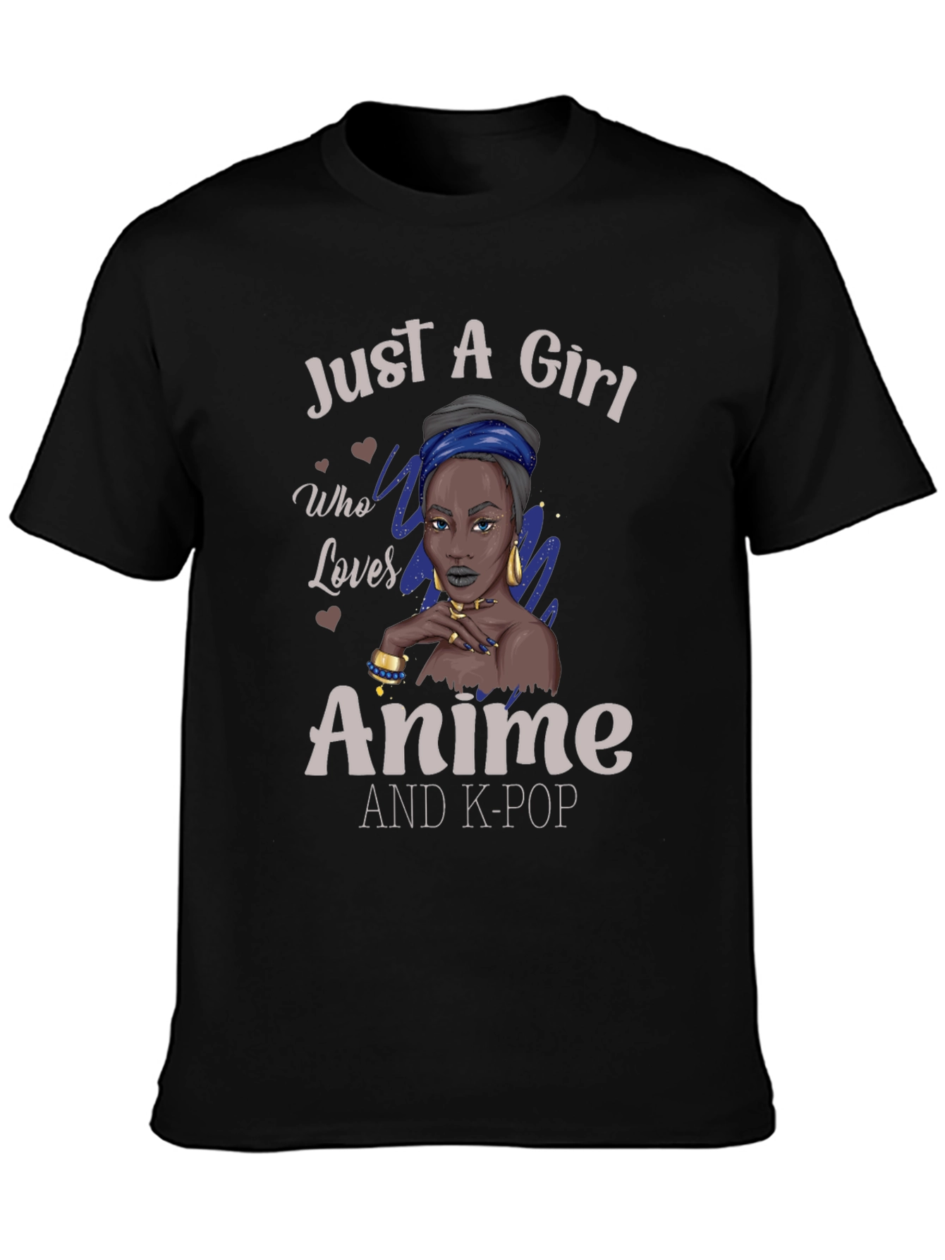 Just A Girl Who Loves Anime & K-Pop T-Shirt
