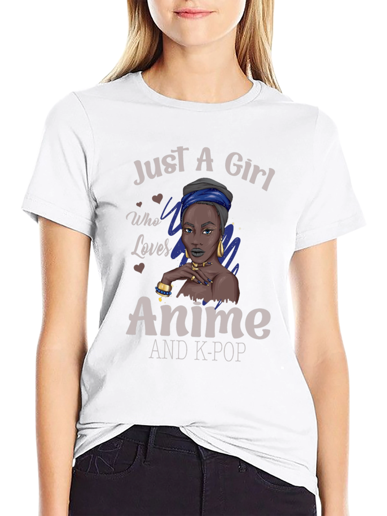 Just A Girl Who Loves Anime & K-Pop T-Shirt