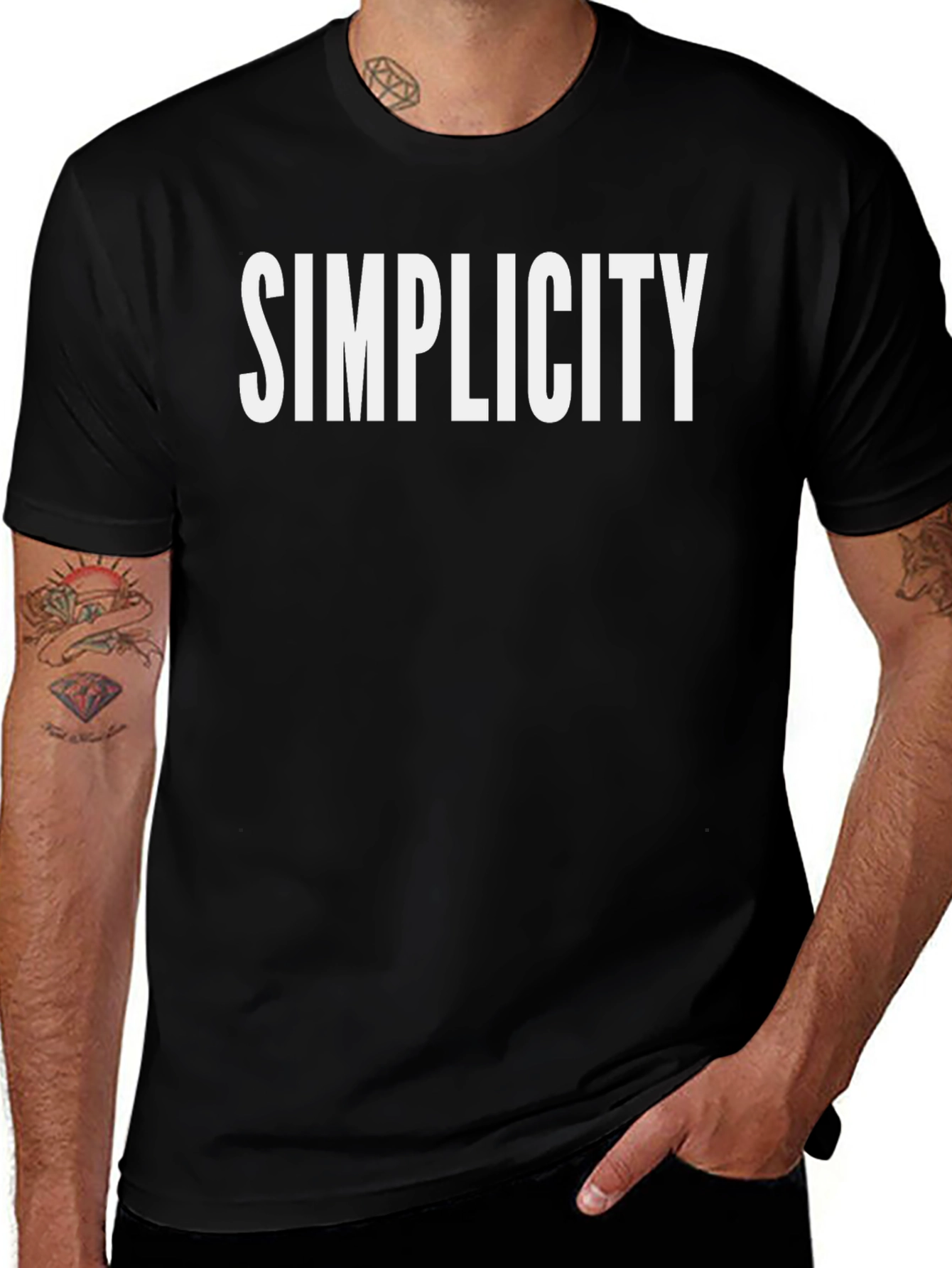 Simplicity Graphic T-Shirt - Classic Style