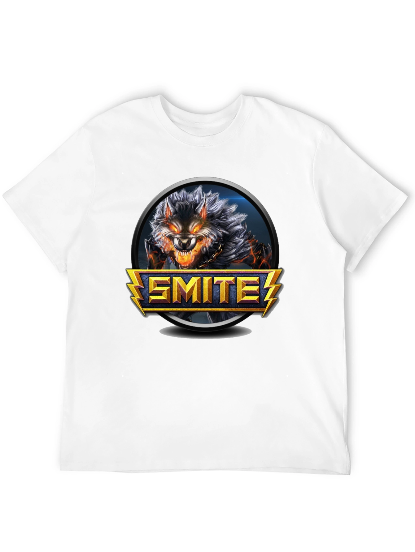 Smite Werewolf Graphic Black T-Shirt