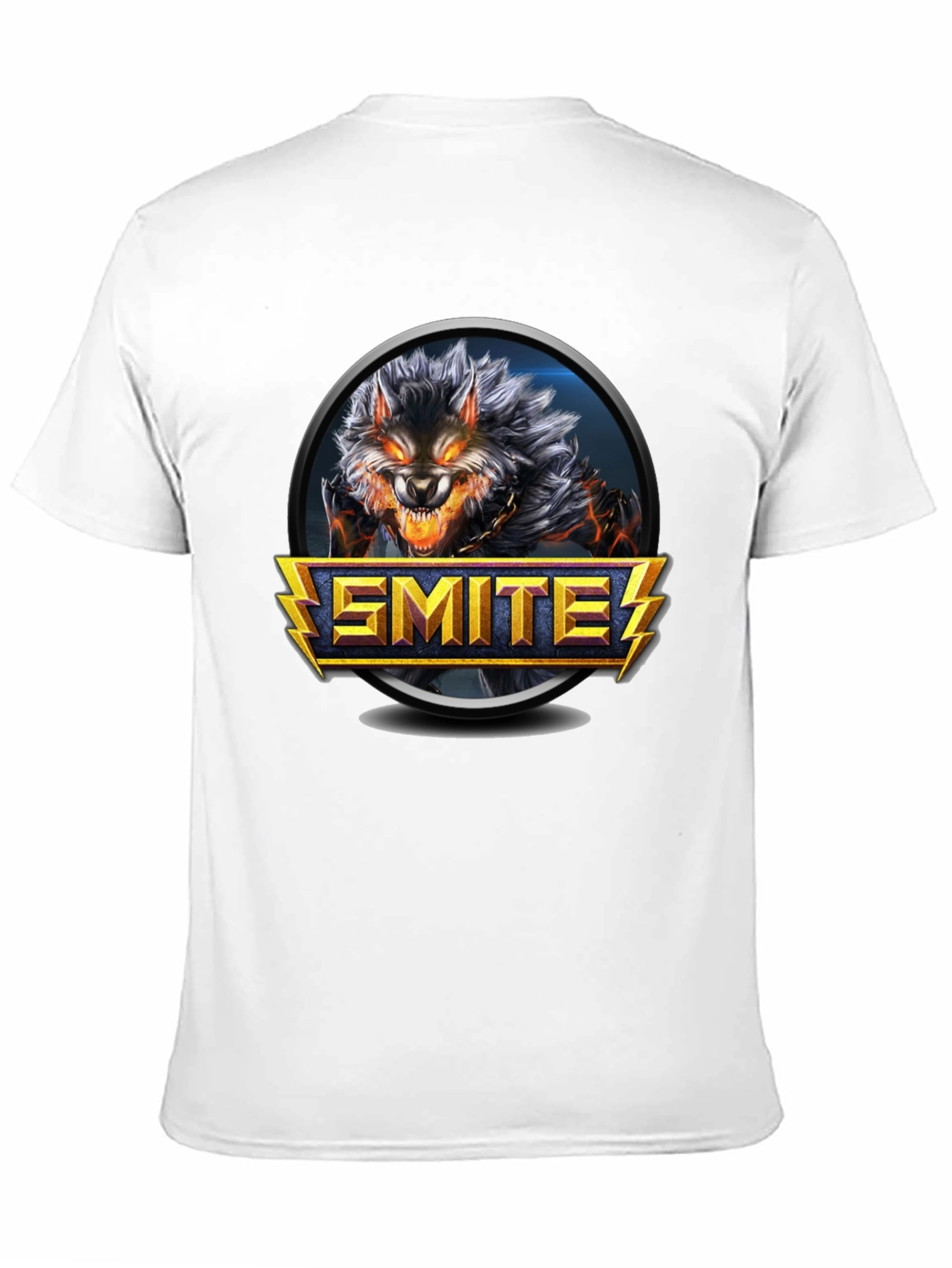 Smite Werewolf Graphic Black T-Shirt