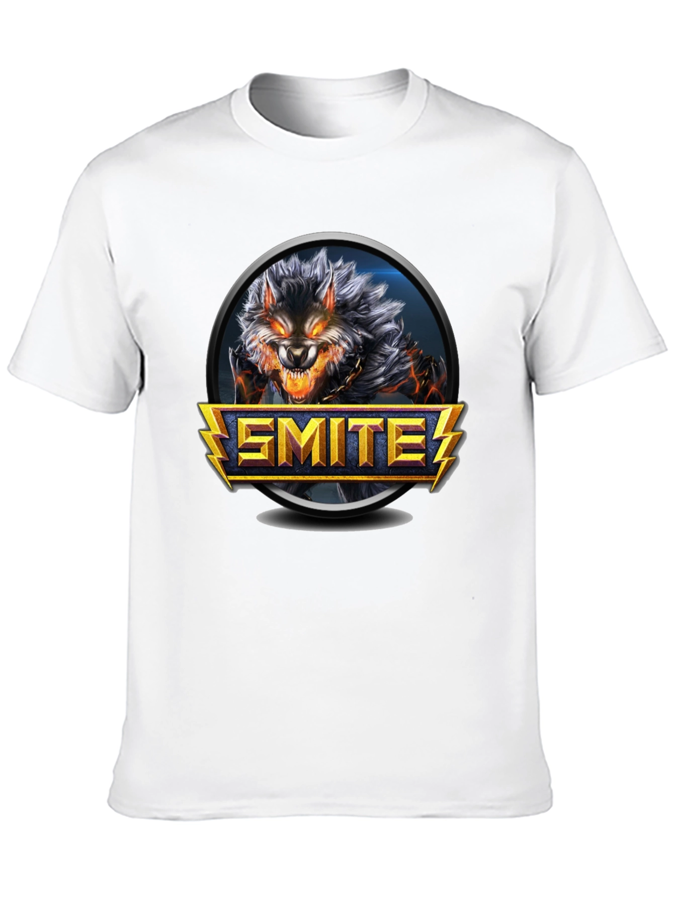 Smite Werewolf Graphic Black T-Shirt
