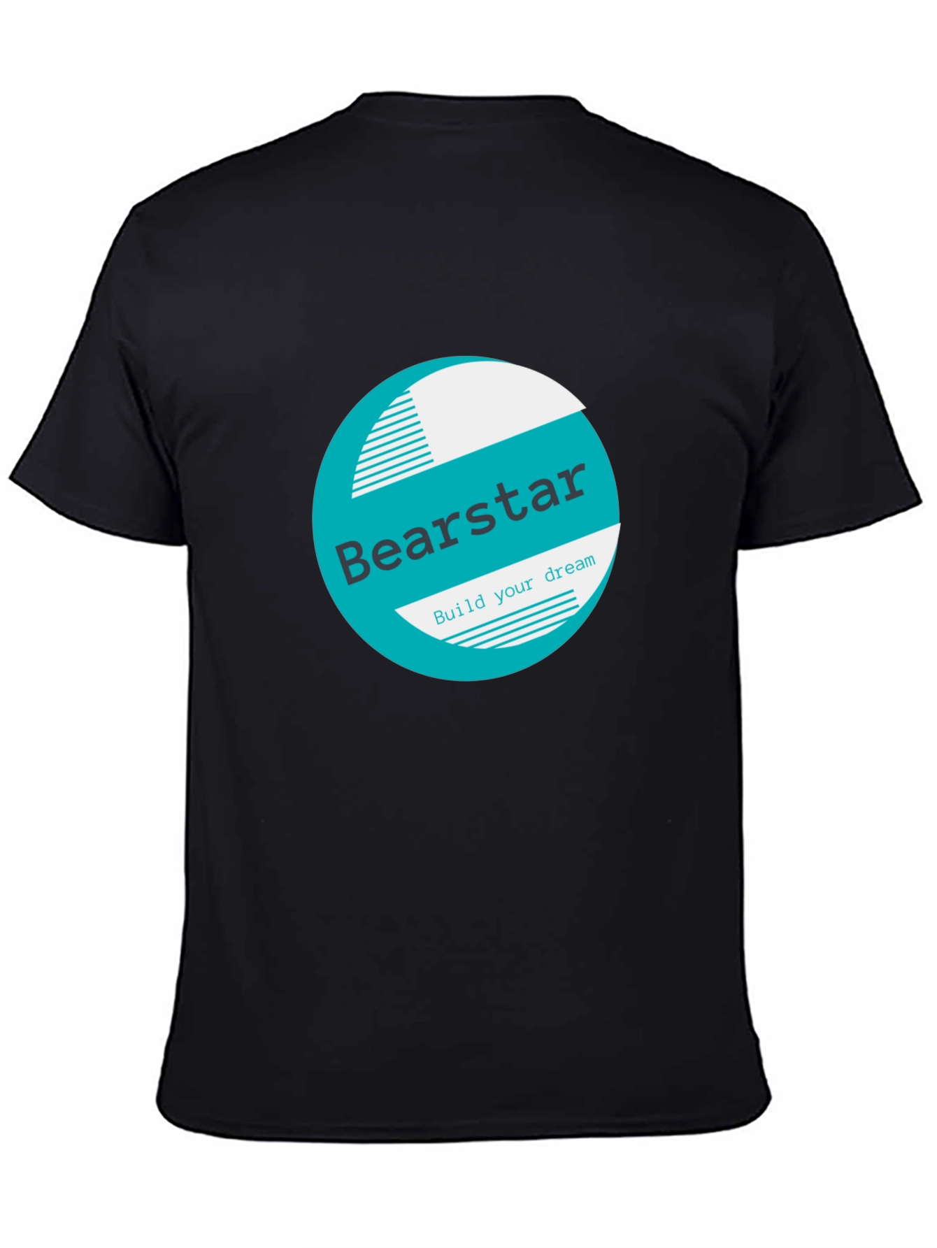 Bearstar Graphic Black T-Shirt