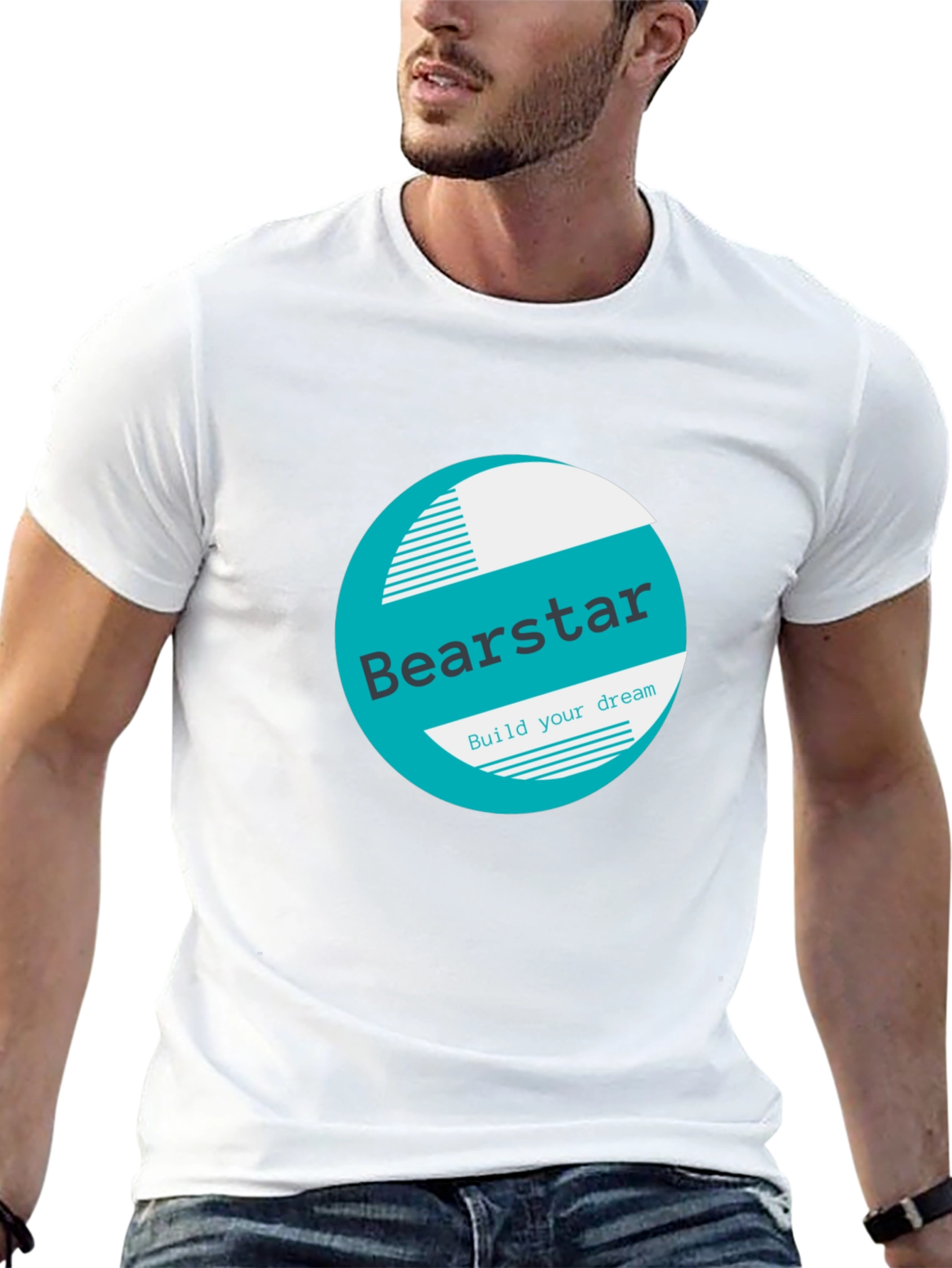 Bearstar Graphic Black T-Shirt
