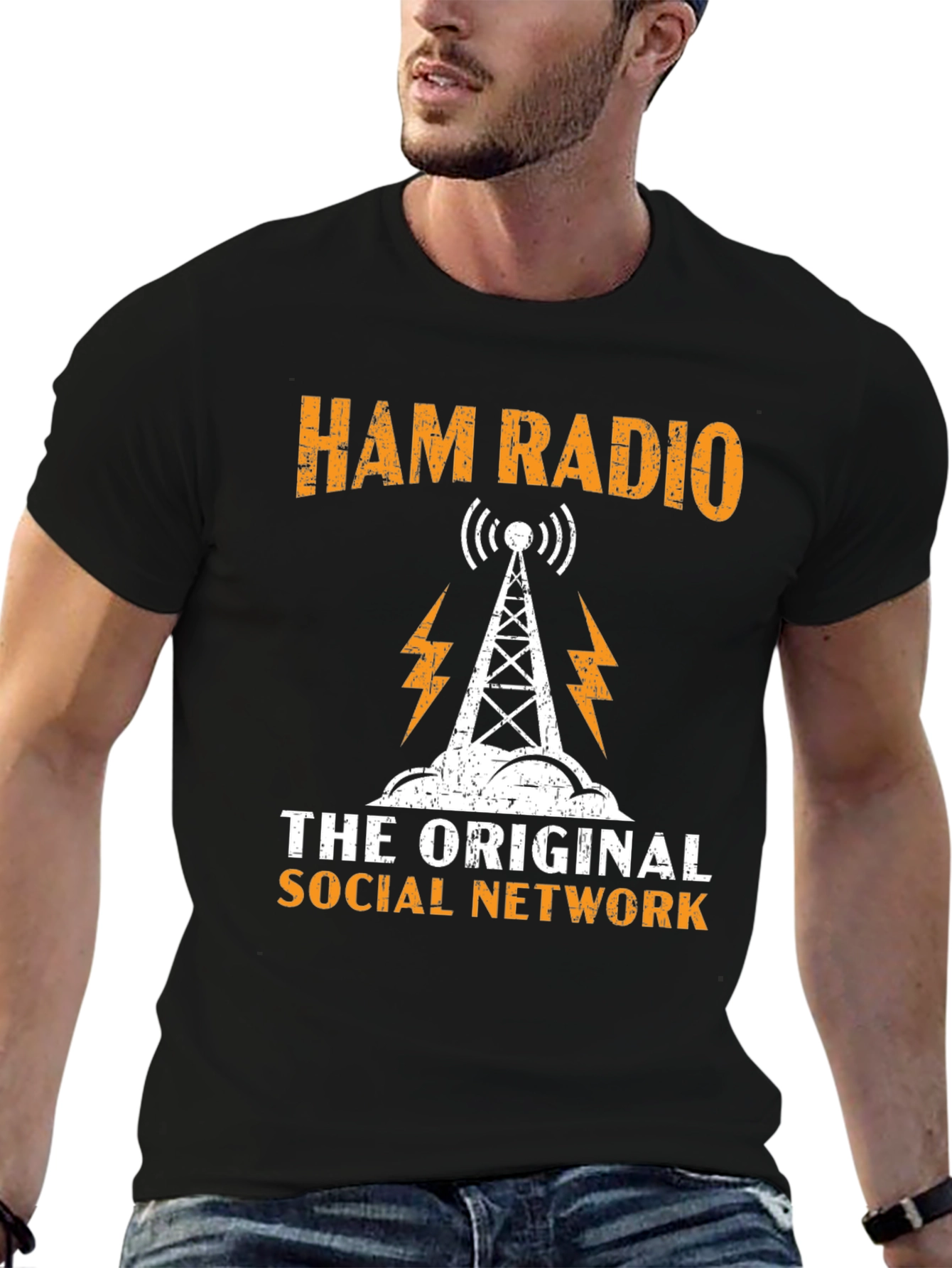 Ham Radio The Original Social Network T-Shirt