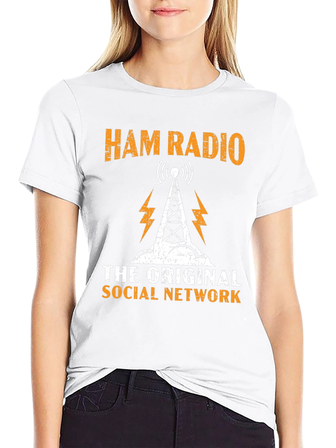 Ham Radio The Original Social Network T-Shirt