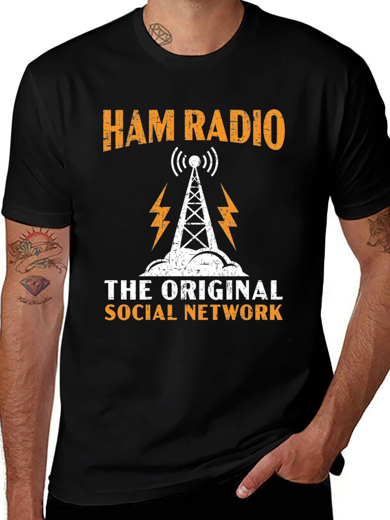 Ham Radio The Original Social Network T-Shirt