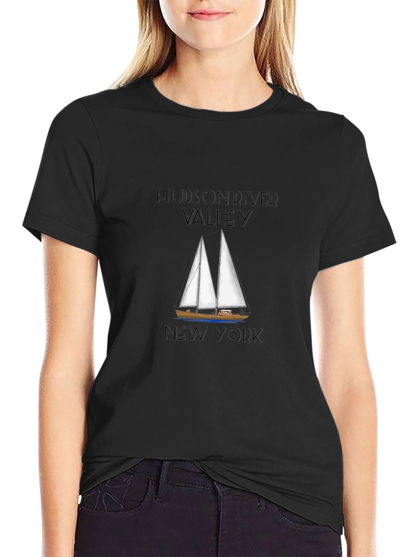 Hudson River Valley Sailboat Tee