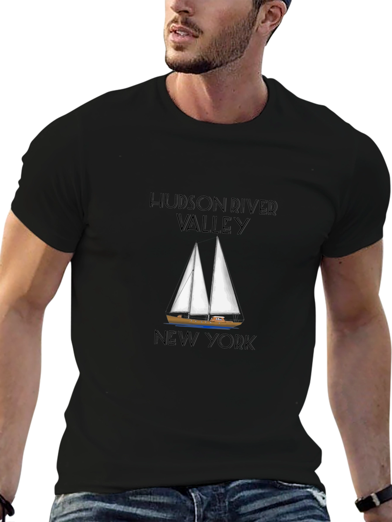 Hudson River Valley Sailboat Tee