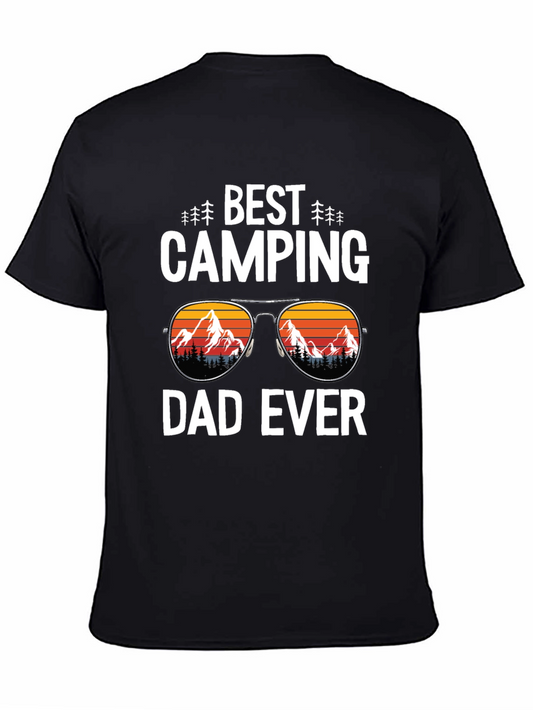 Best Camping Dad Ever Graphic Tee