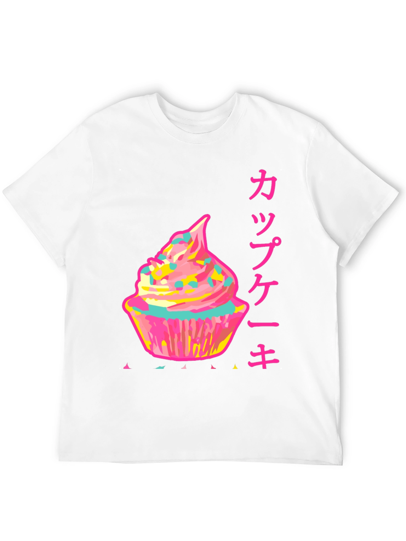Cupcake Graphic Tee - Kawaii Japanese Style