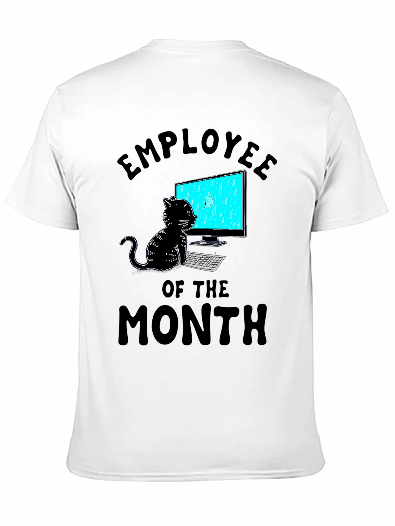 Employee of the Month Cat T-Shirt