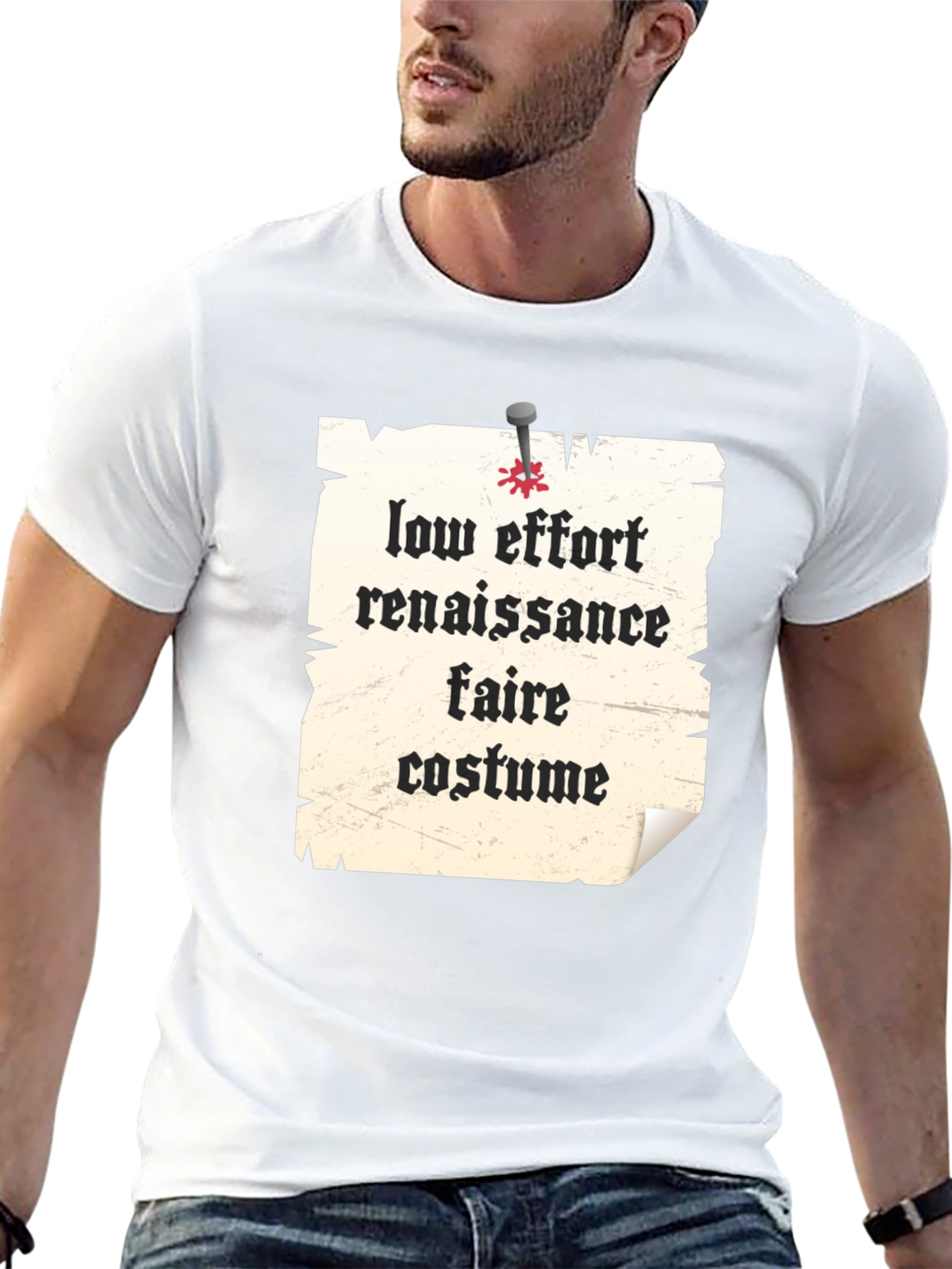 Low Effort Renaissance Faire Costume T-Shirt