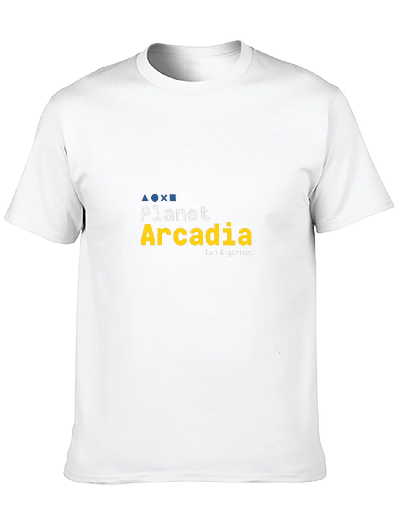 Planet Arcadia Black Graphic T-Shirt