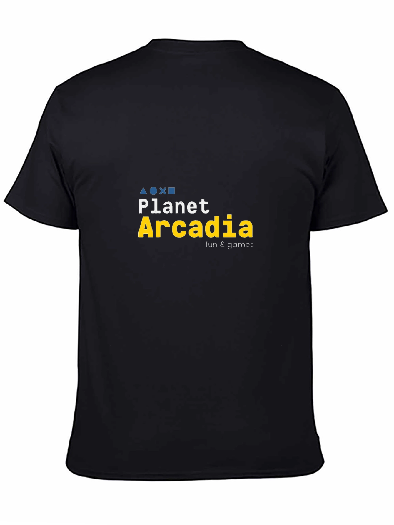 Planet Arcadia Black Graphic T-Shirt
