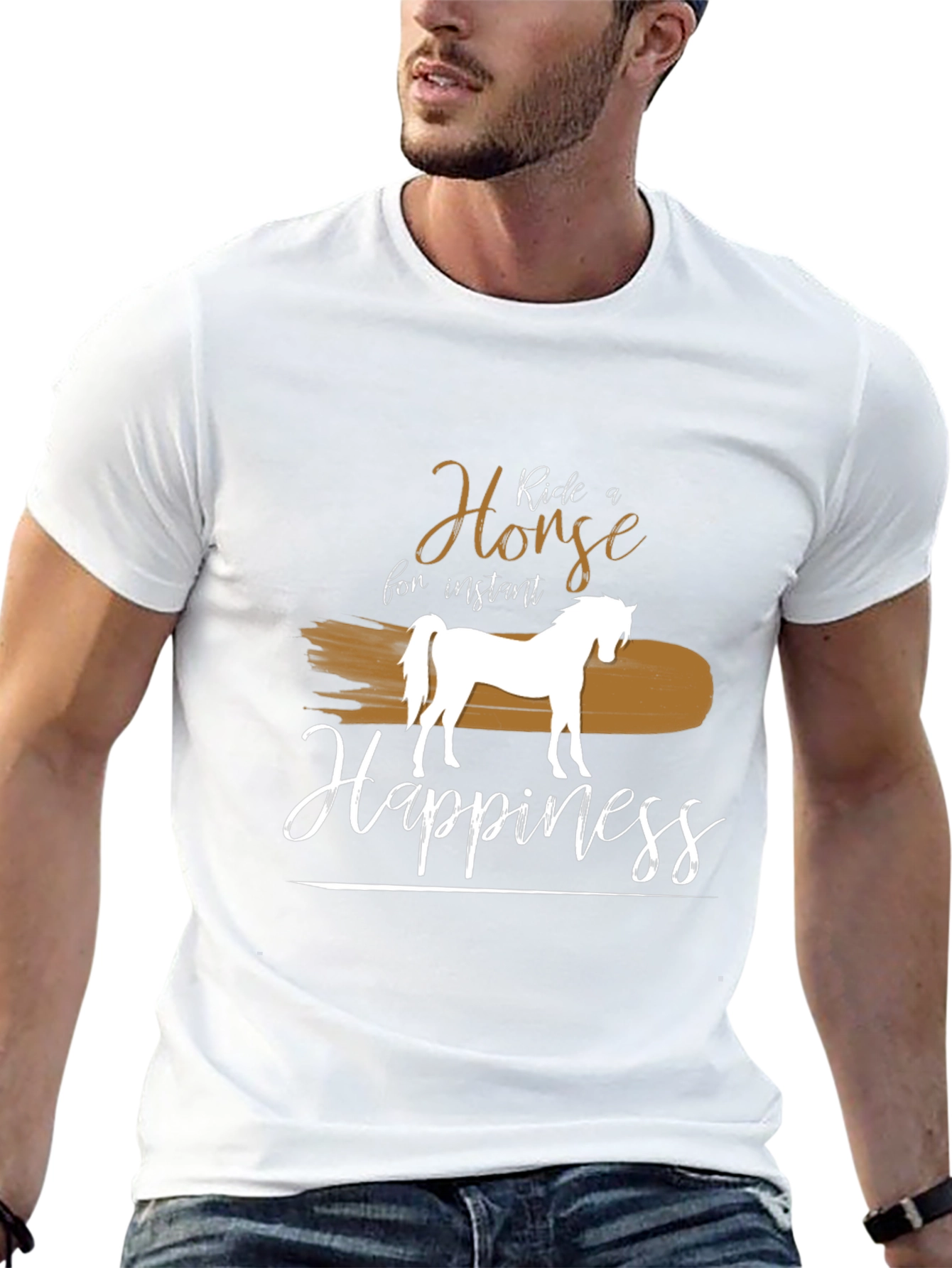 Ride a Horse for Instant Happiness T-Shirt