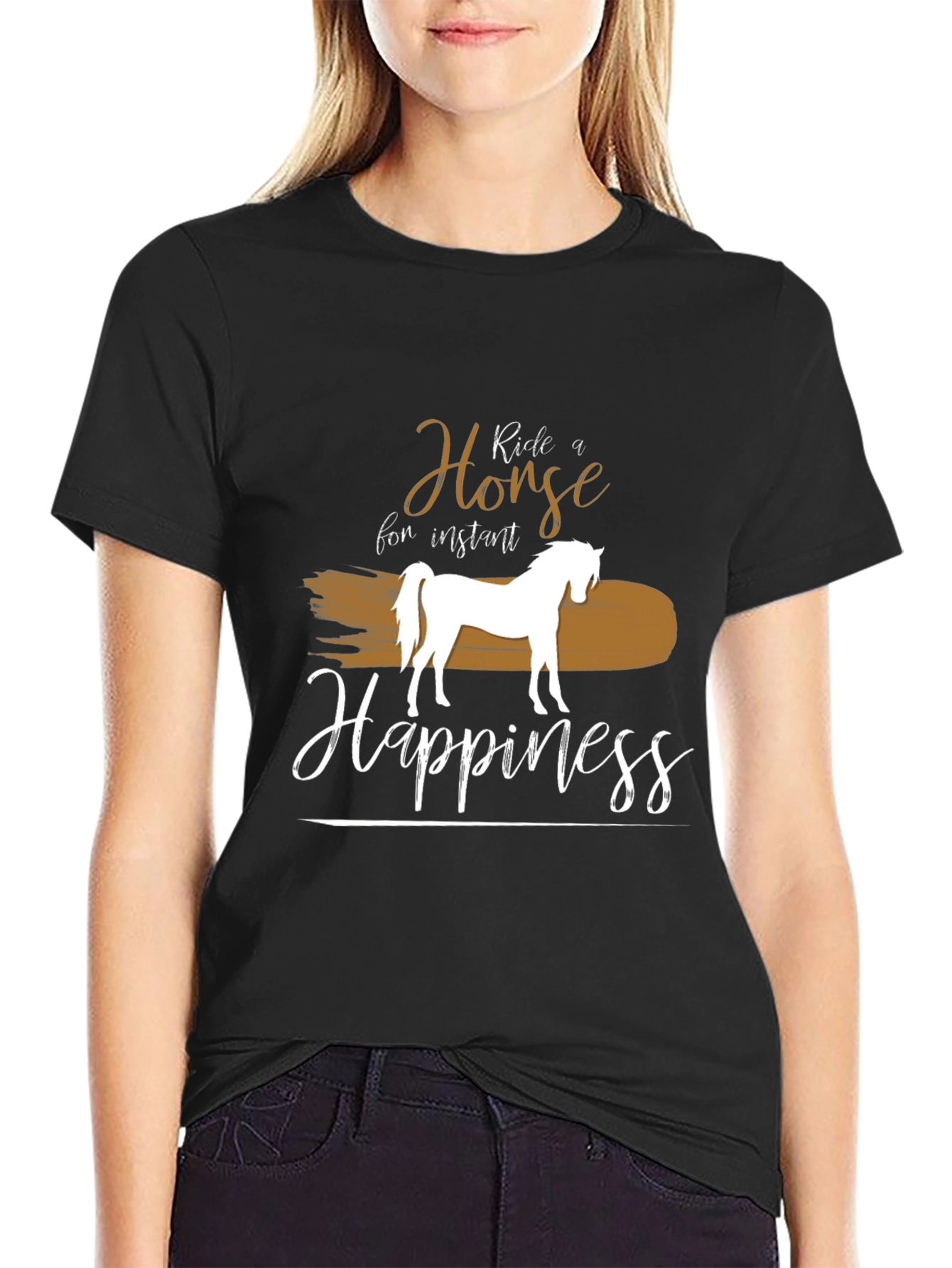 Ride a Horse for Instant Happiness T-Shirt