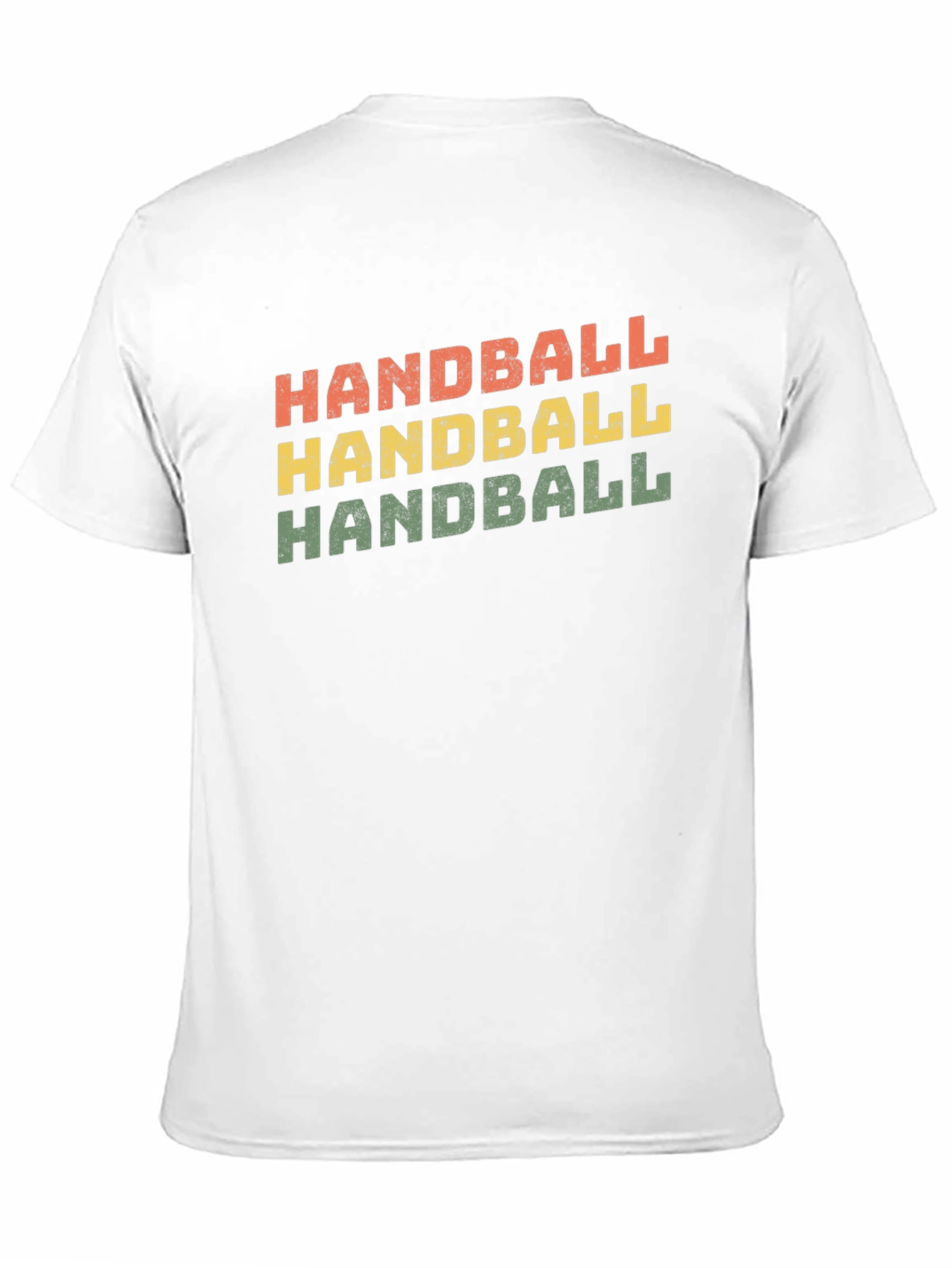 Handball Graphic Tee Retro Style Sport Shirt