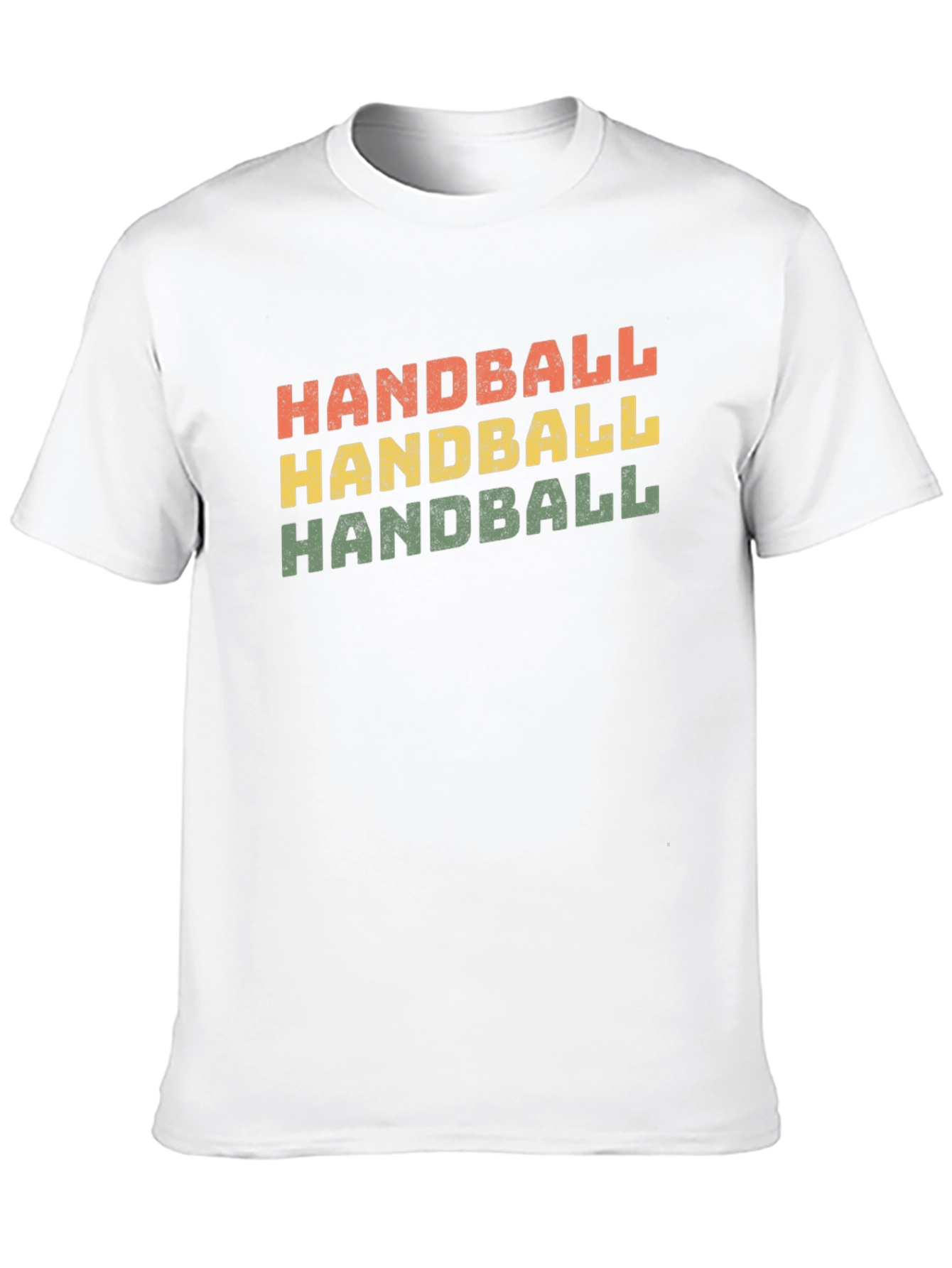Handball Graphic Tee Retro Style Sport Shirt