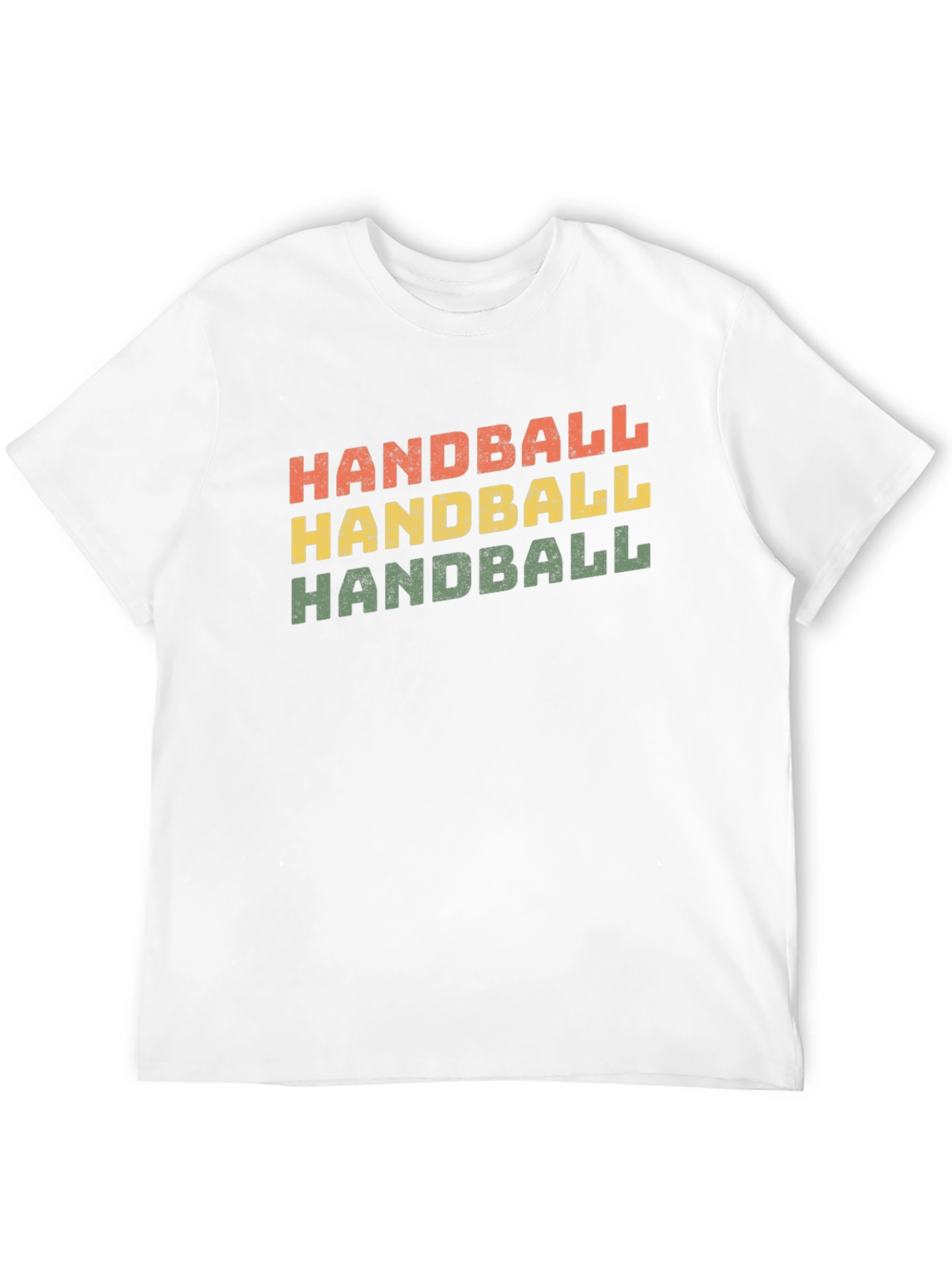 Handball Graphic Tee Retro Style Sport Shirt