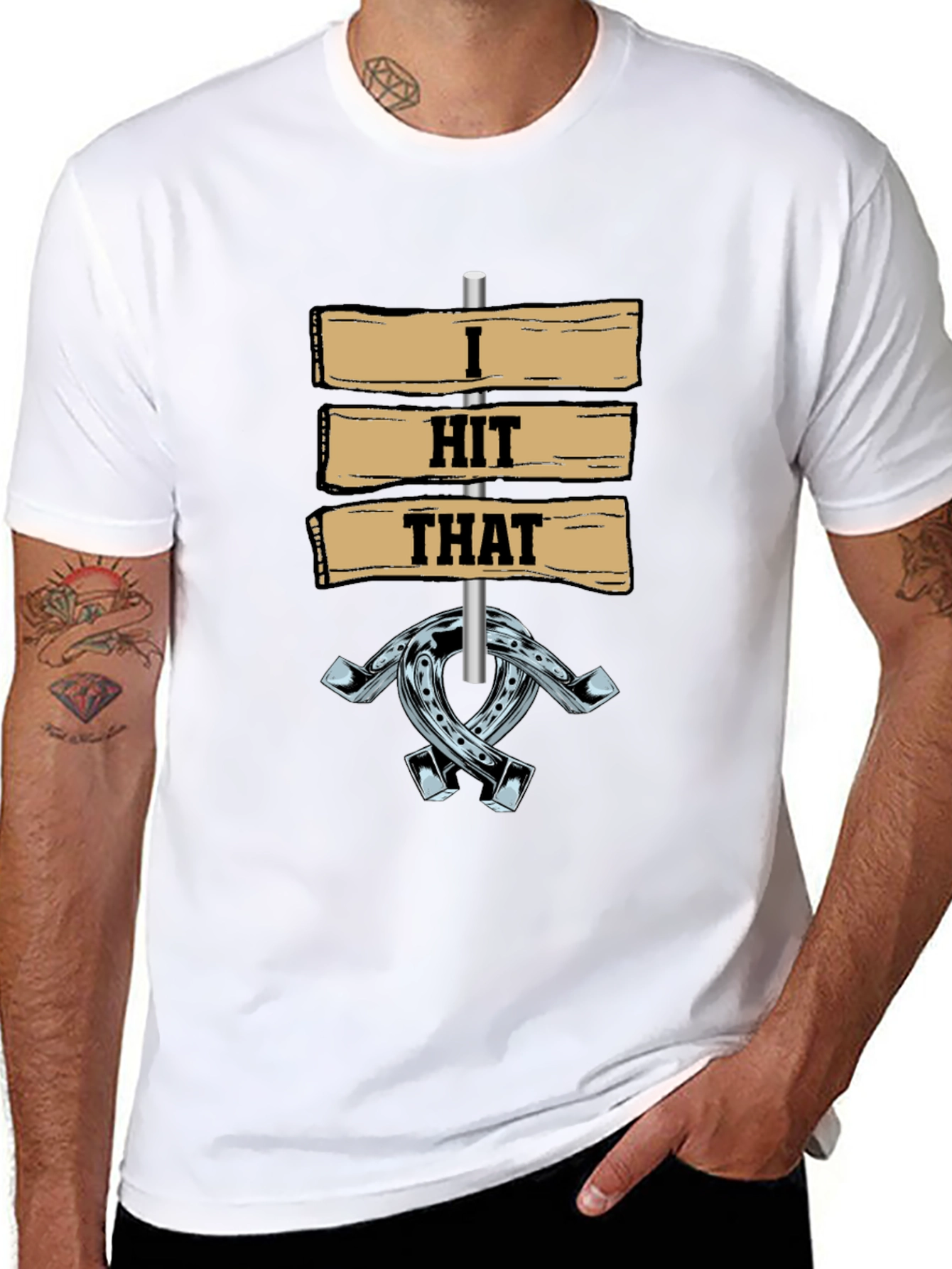 I Hit That Horseshoe T-Shirt