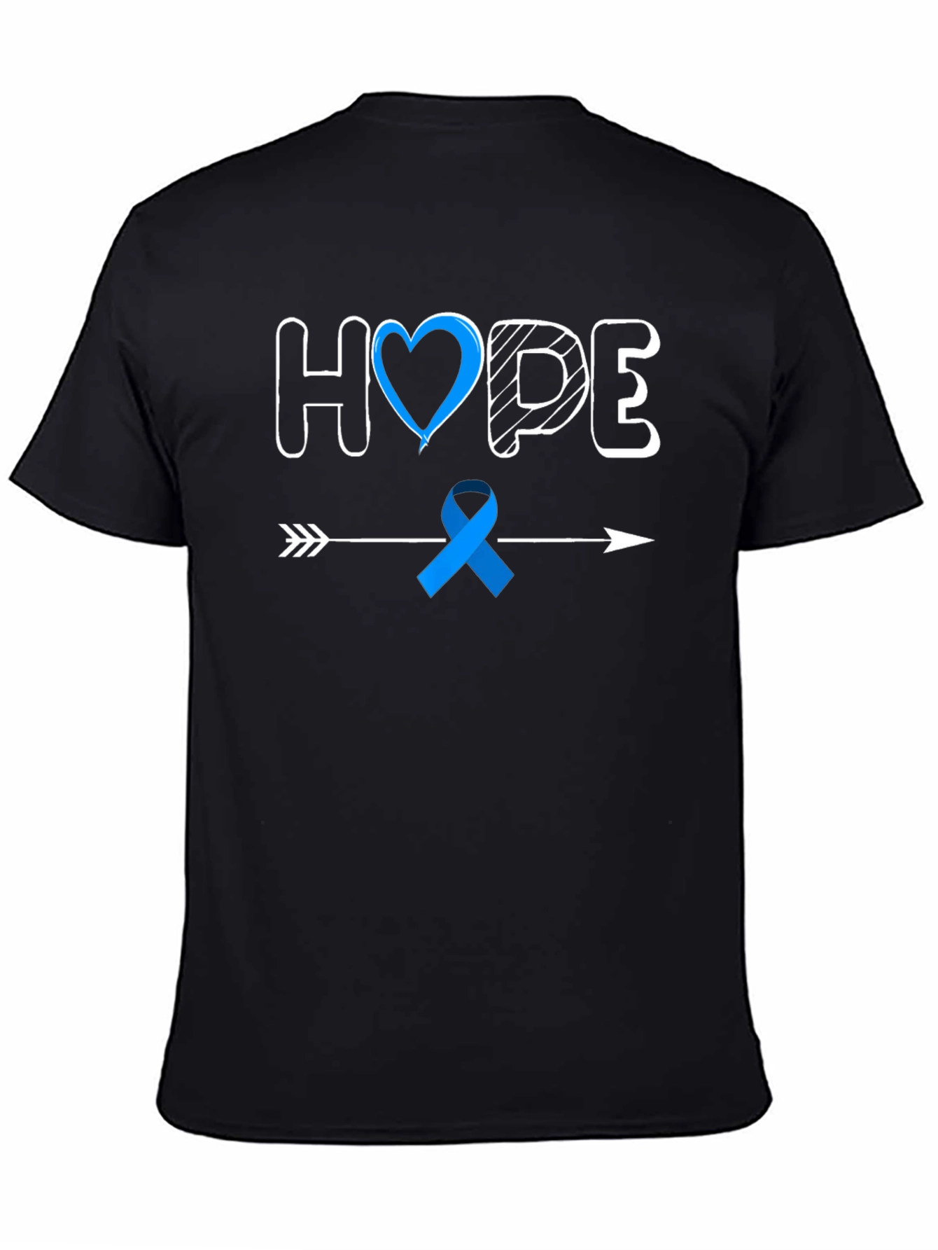 HOPE Awareness Tee - Mens Black T-Shirt