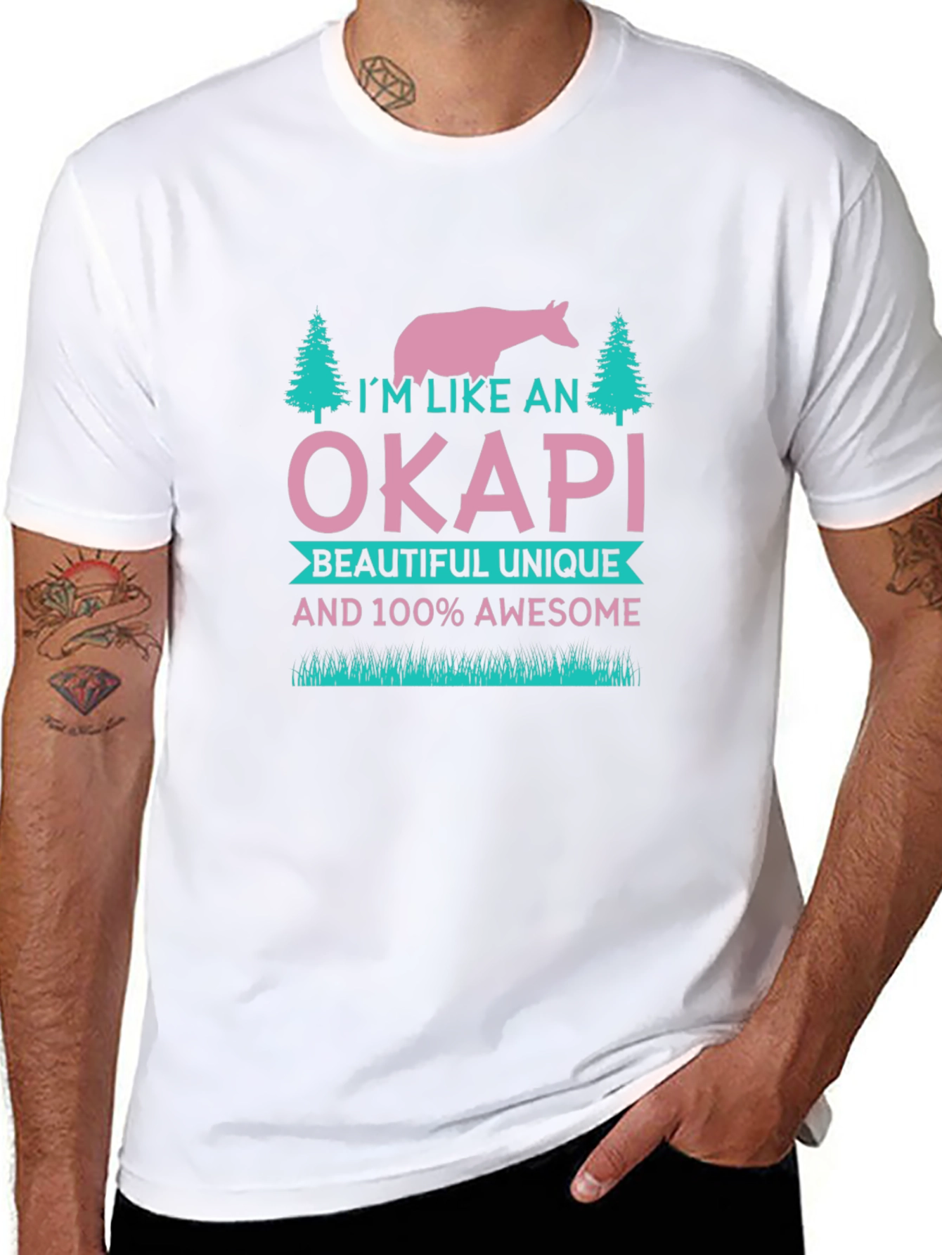Im Like an Okapi T-Shirt - Unique & Awesome