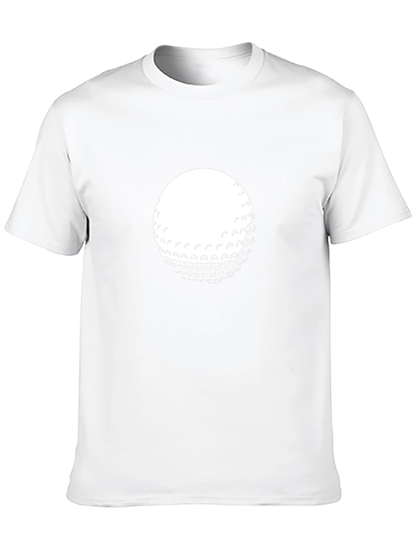Golf Ball Graphic Tee - Classic Style