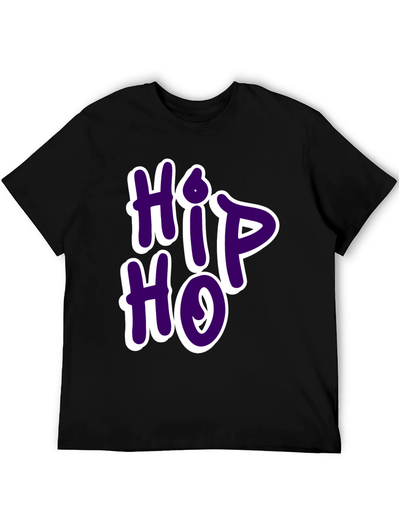 Hip Hop Graphic Tee - Casual Wear