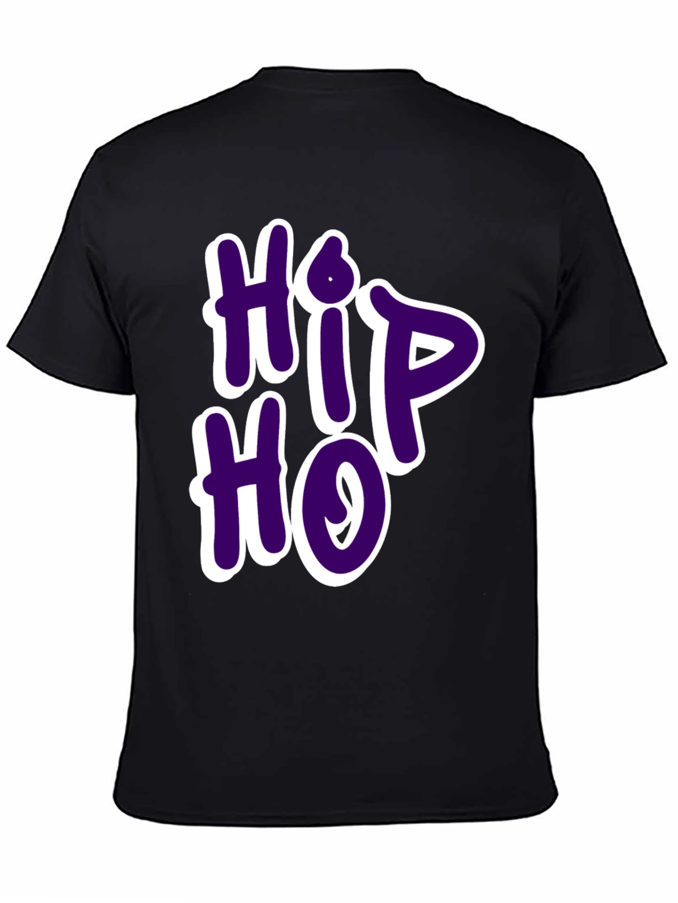 Hip Hop Graphic Tee - Casual Wear