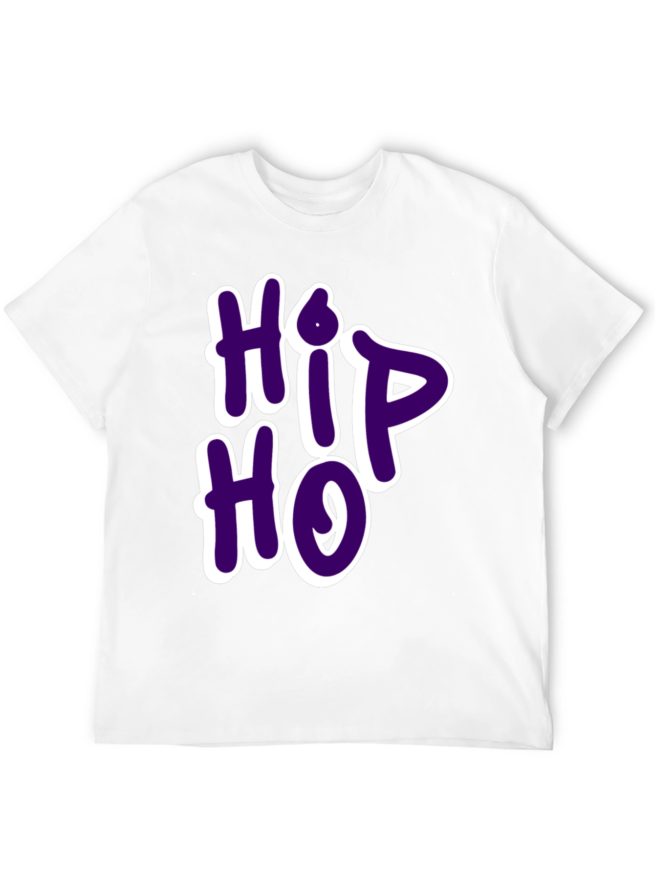 Hip Hop Graphic Tee - Casual Wear