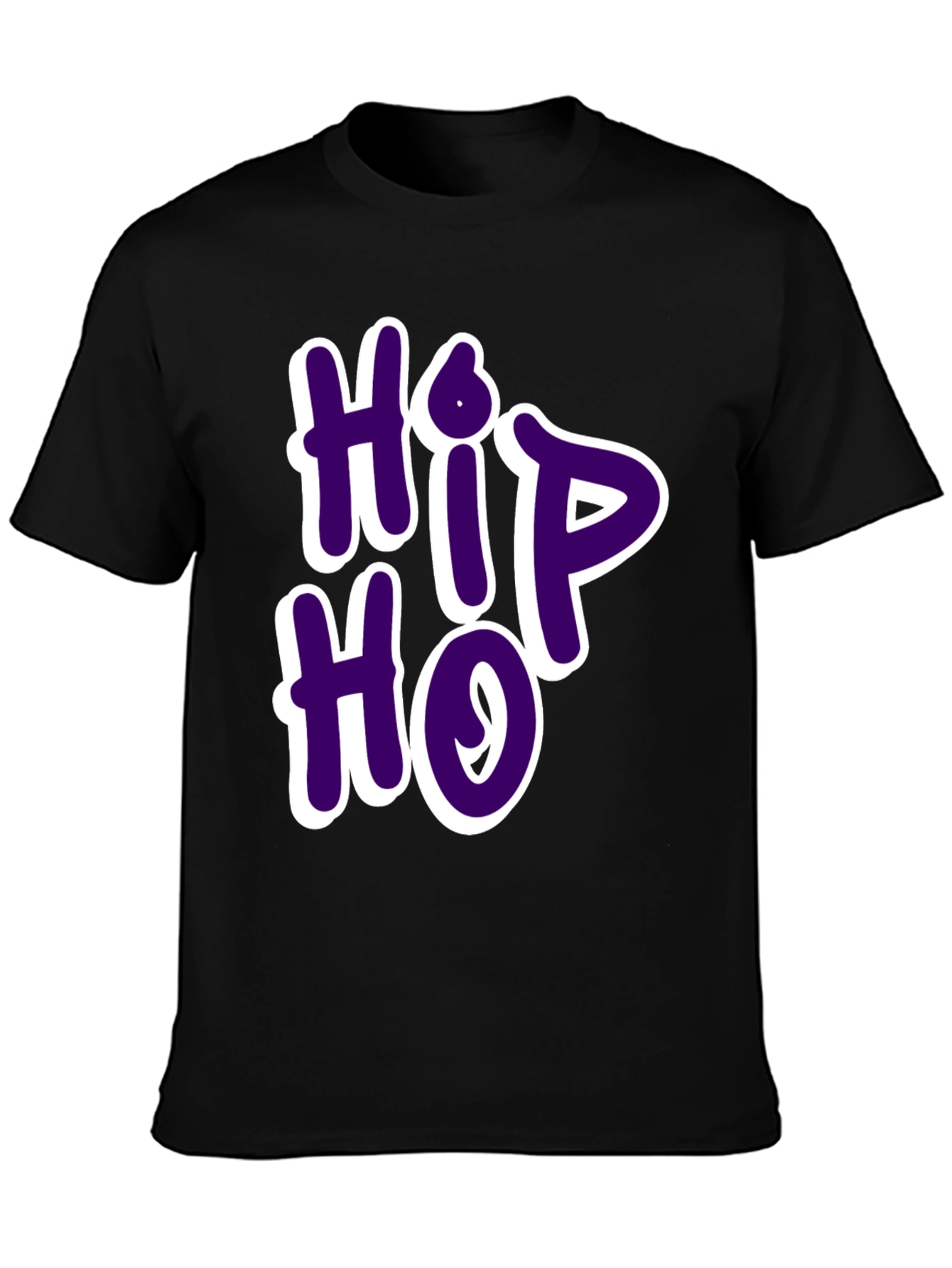 Hip Hop Graphic Tee - Casual Wear