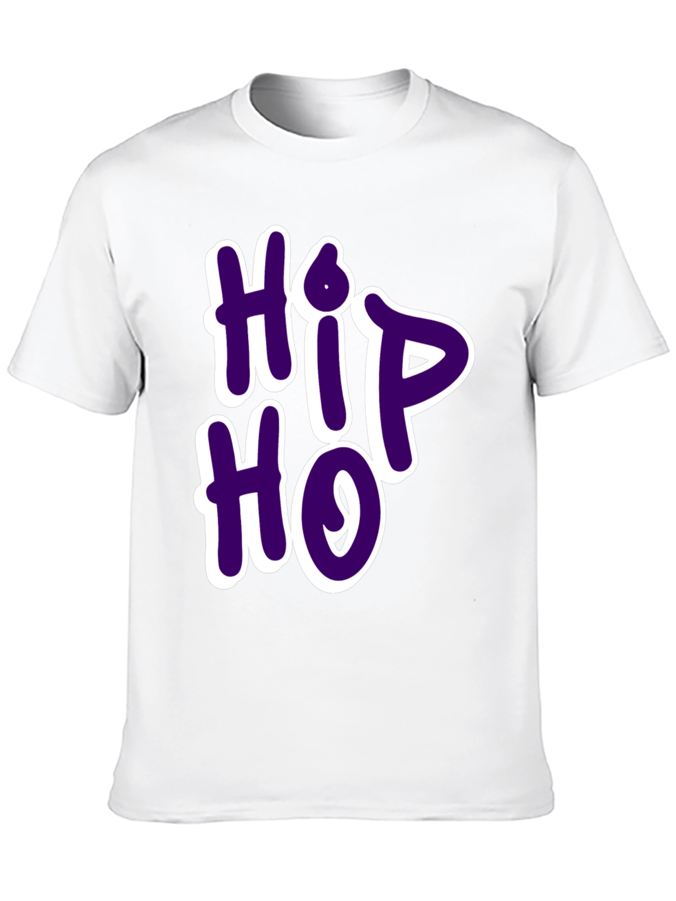 Hip Hop Graphic Tee - Casual Wear