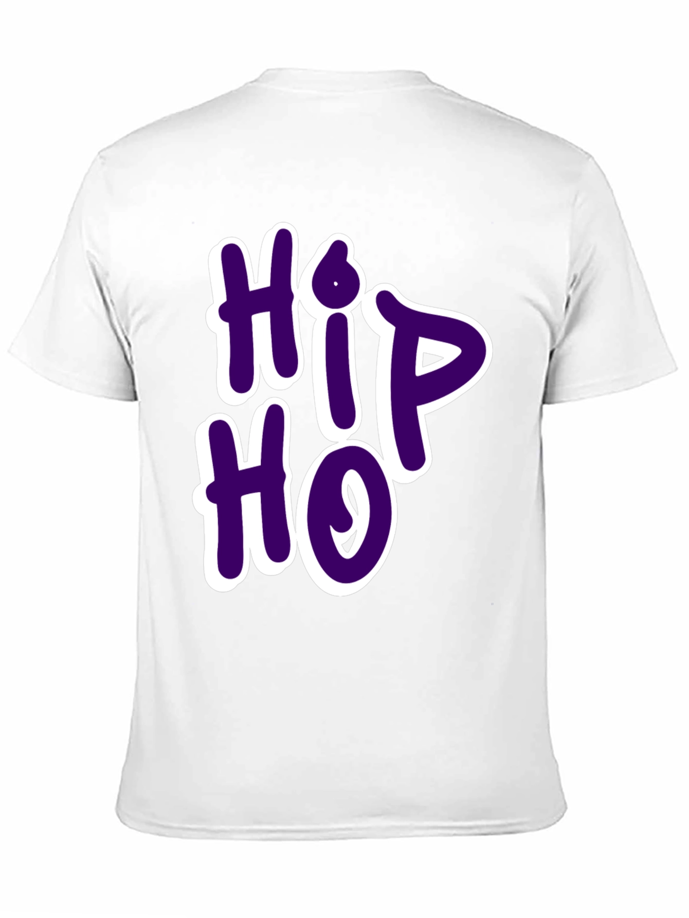 Hip Hop Graphic Tee - Casual Wear