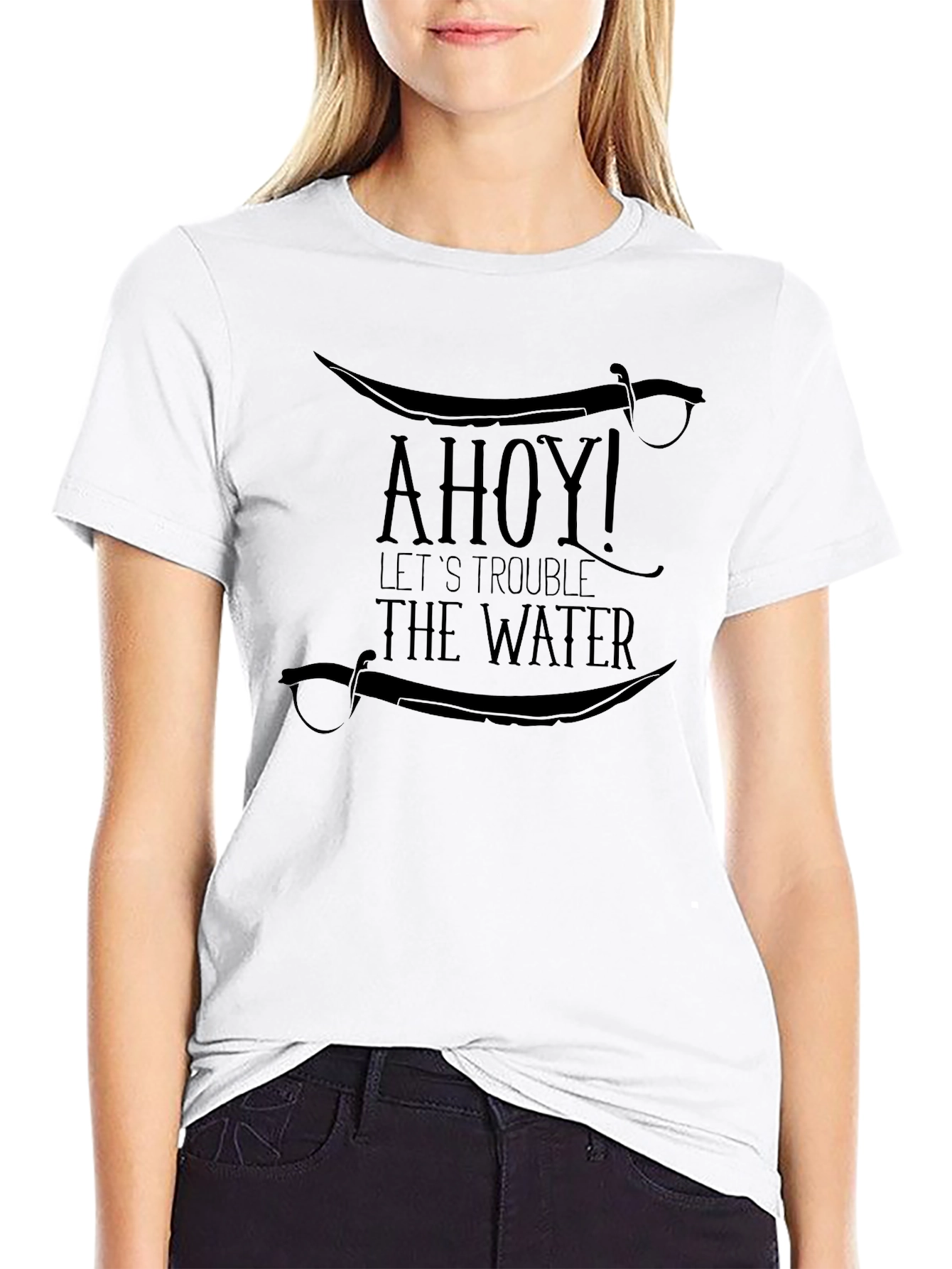 Ahoy! Pirate T-Shirt - Lets Trouble The Water