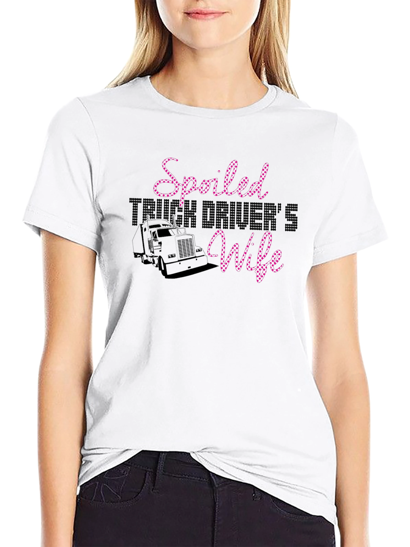 Spoiled Truck Drivers Wife T-Shirt