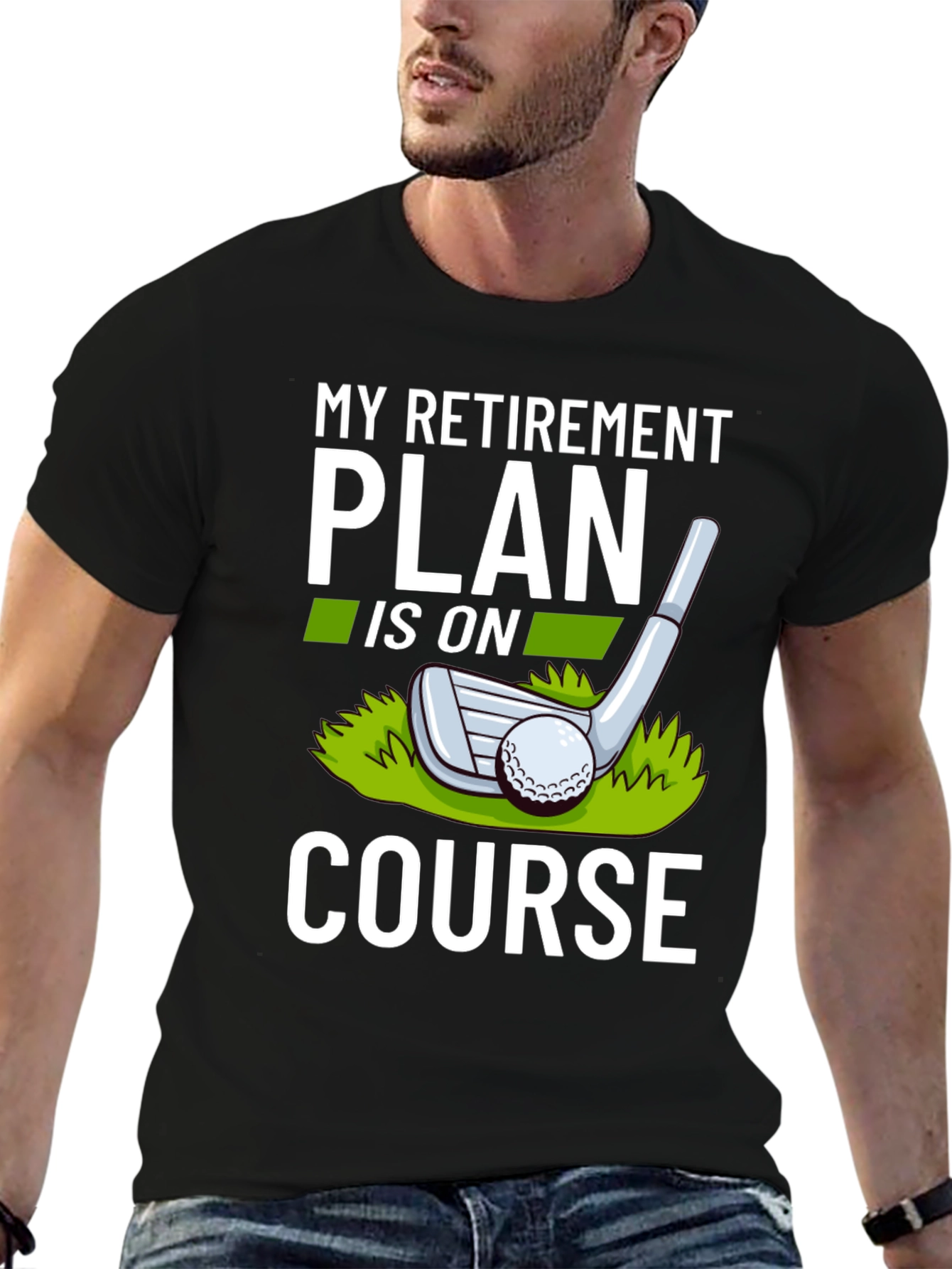 Retirement Plan Golf T-Shirt