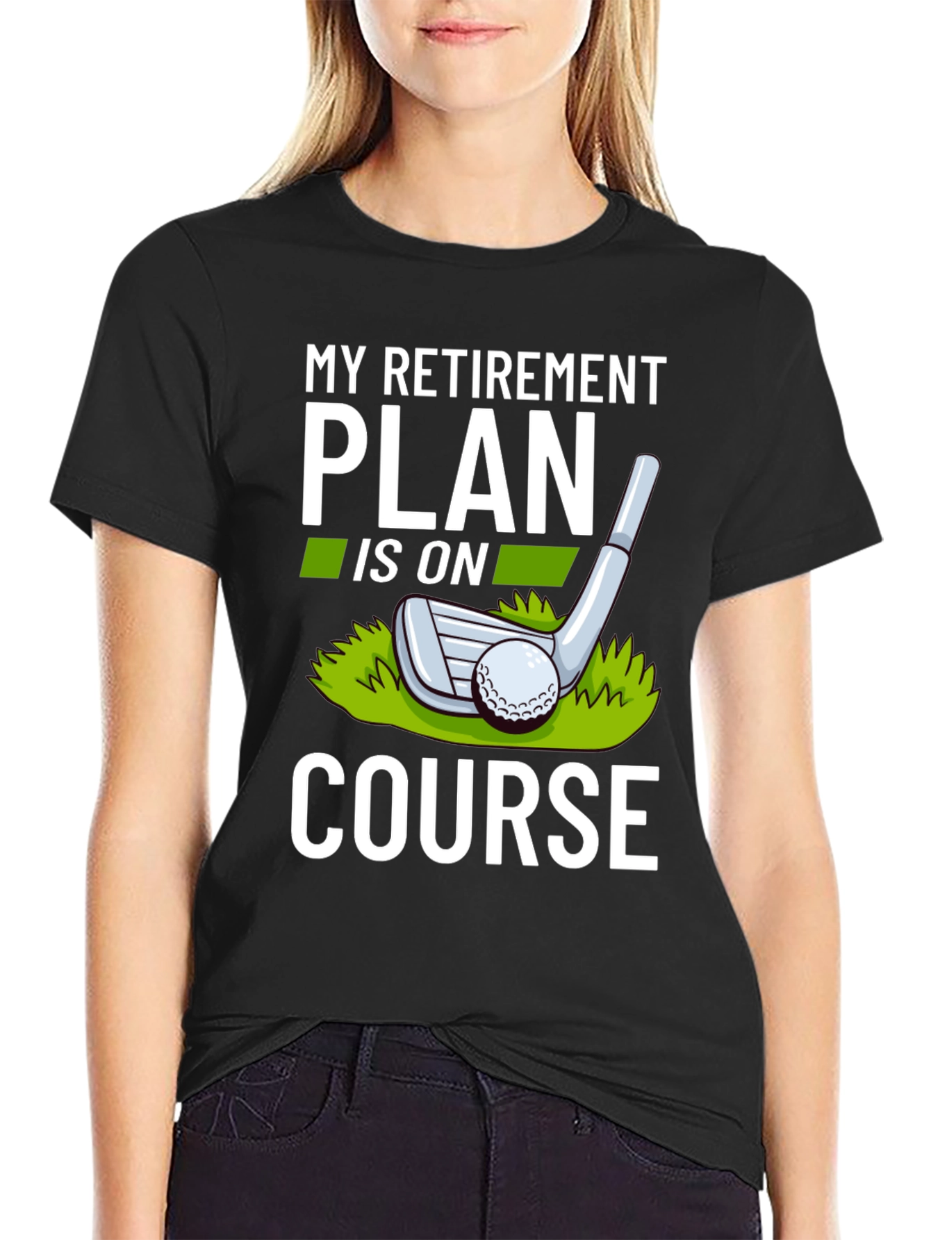 Retirement Plan Golf T-Shirt