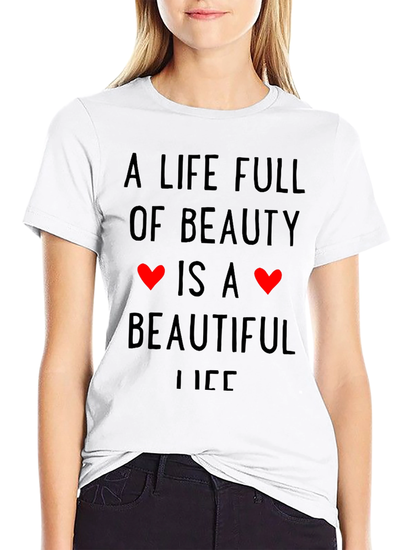 Beauty Life Graphic Tee