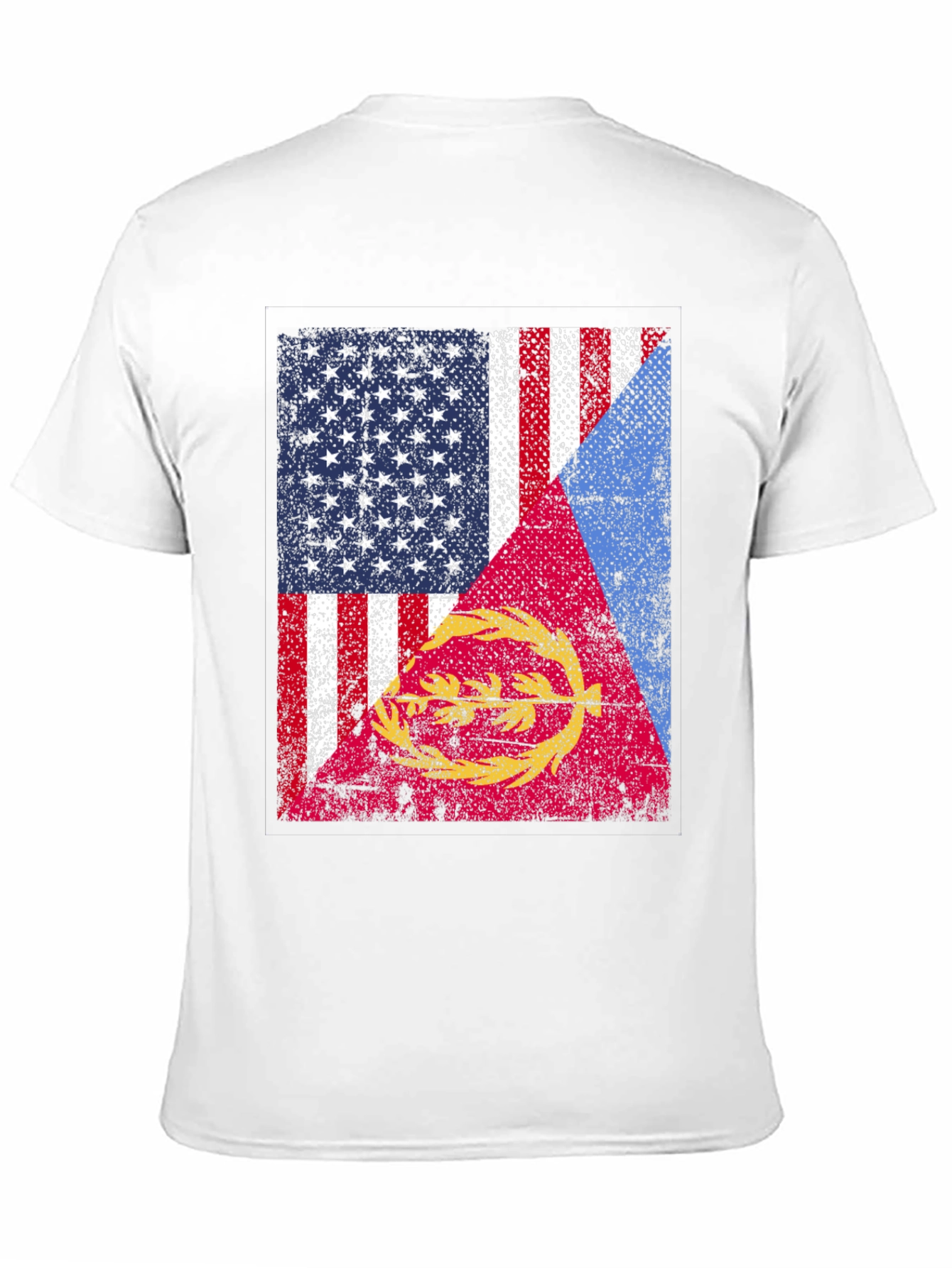 USA Eritrea Flag T-Shirt