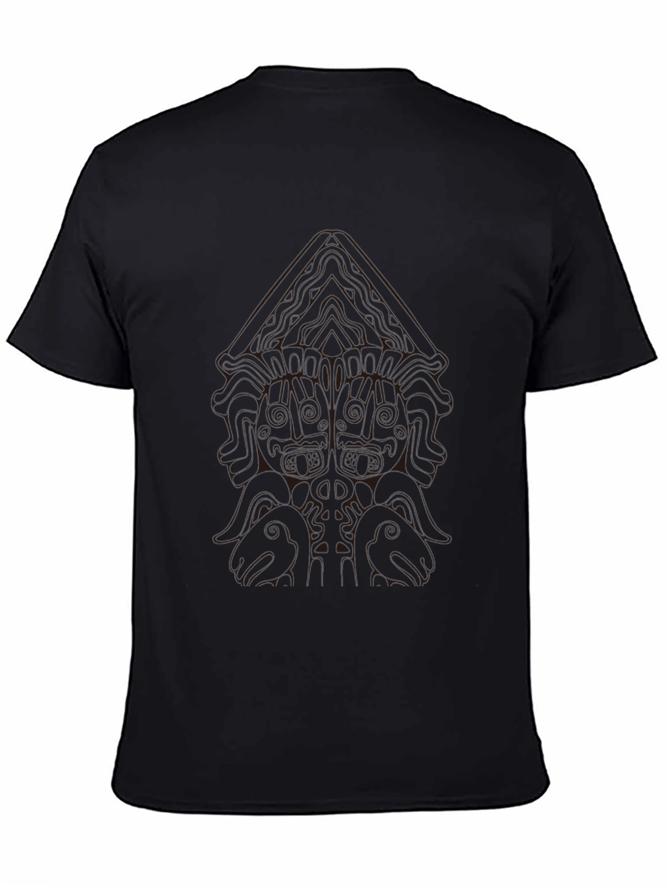 Mystic Viking T-Shirt - Black Graphic Tee