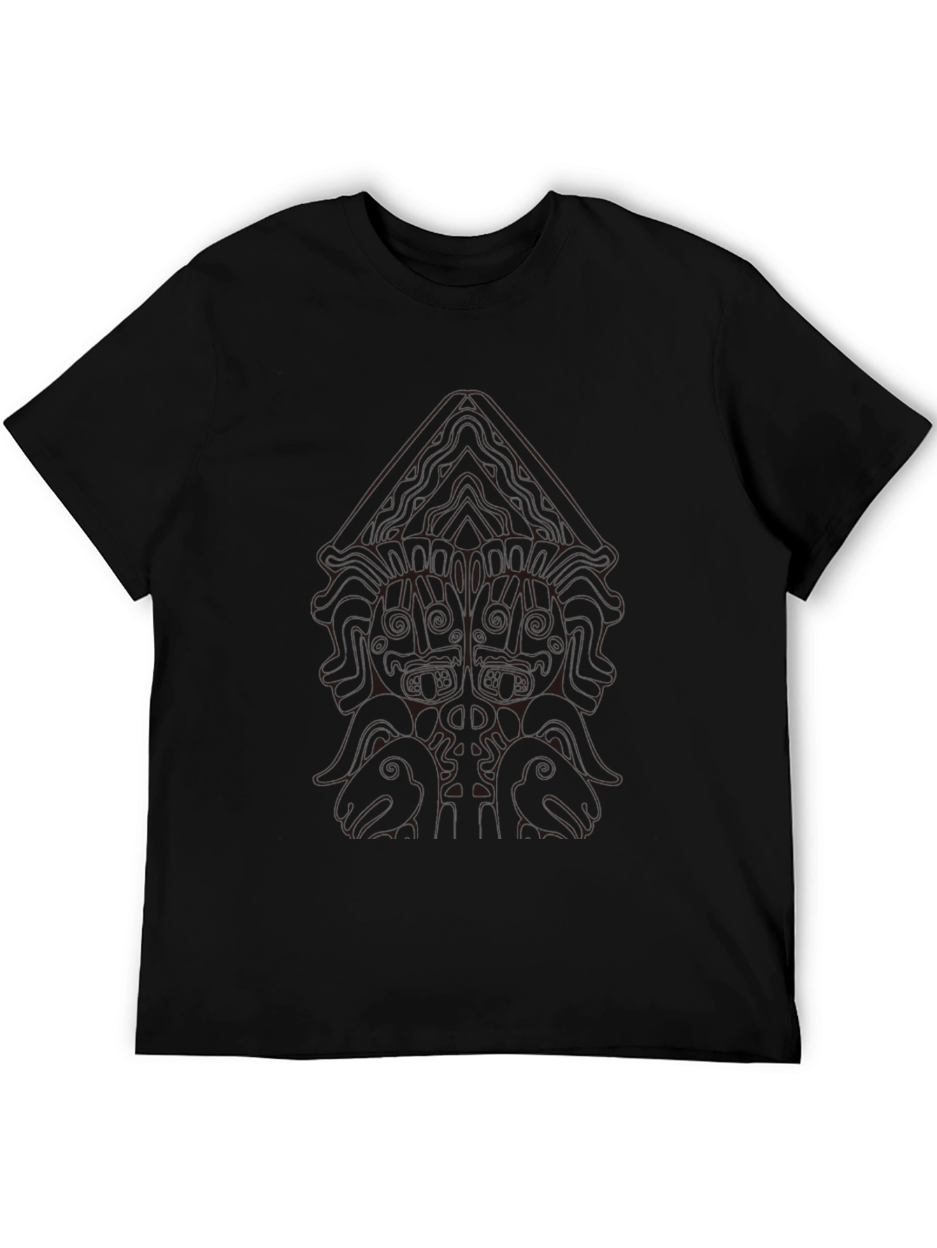 Mystic Viking T-Shirt - Black Graphic Tee