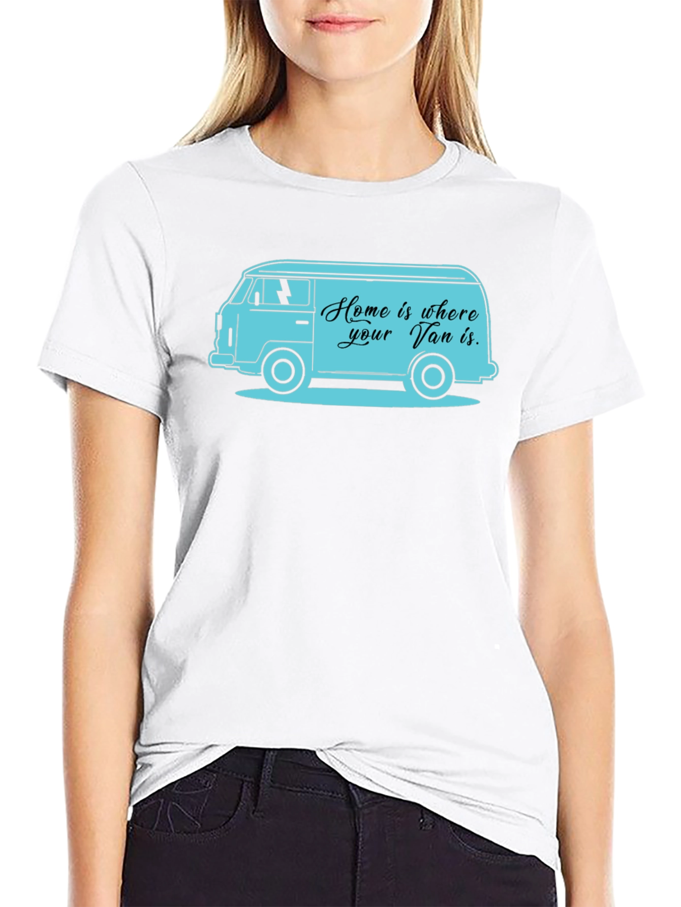 Home Is Where Your Van Is Graphic Tee